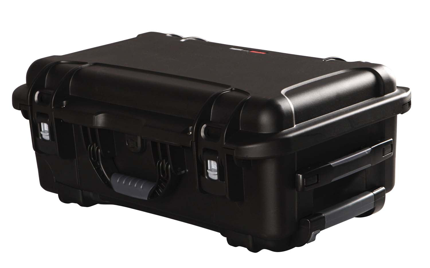 Gator Cases GU-2011-07-WPDV Waterproof Injection Molded Case with Pullout Handle and Inline Wheels - 20.5″X11.3″X7.5″ - Hollywood DJ