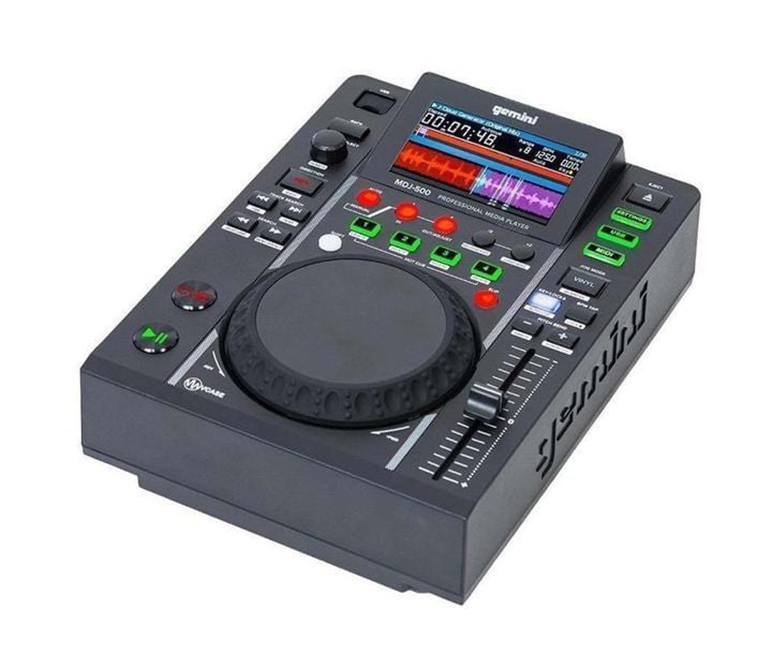 Gemini Sound MDJ-500 Professional Media Player - Hollywood DJ