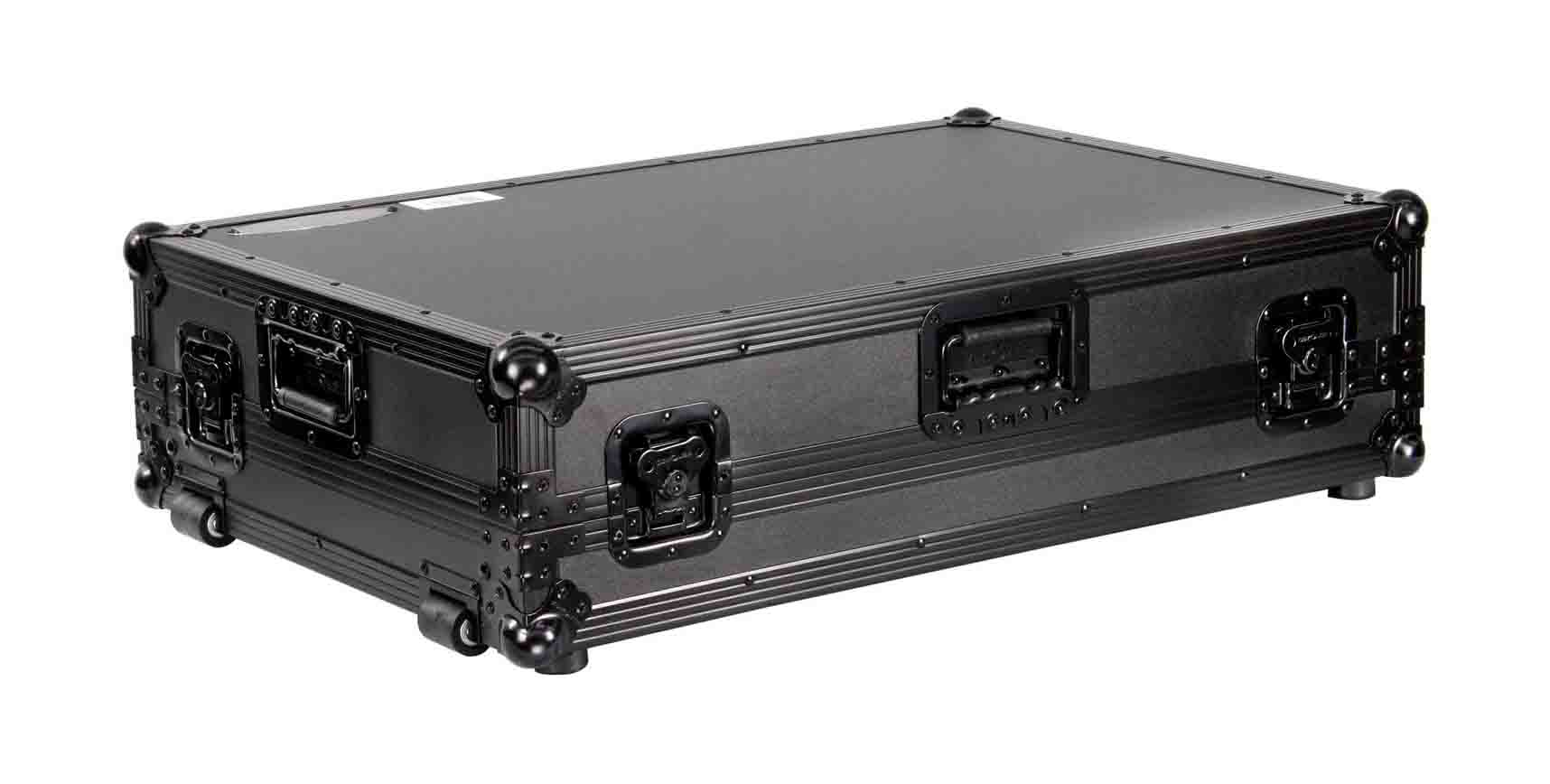 Odyssey FZGSPIXDJRX3WBL Black Label Glide Style Flight Case with Wheels for Pioneer XDJ-RX3 - Hollywood DJ