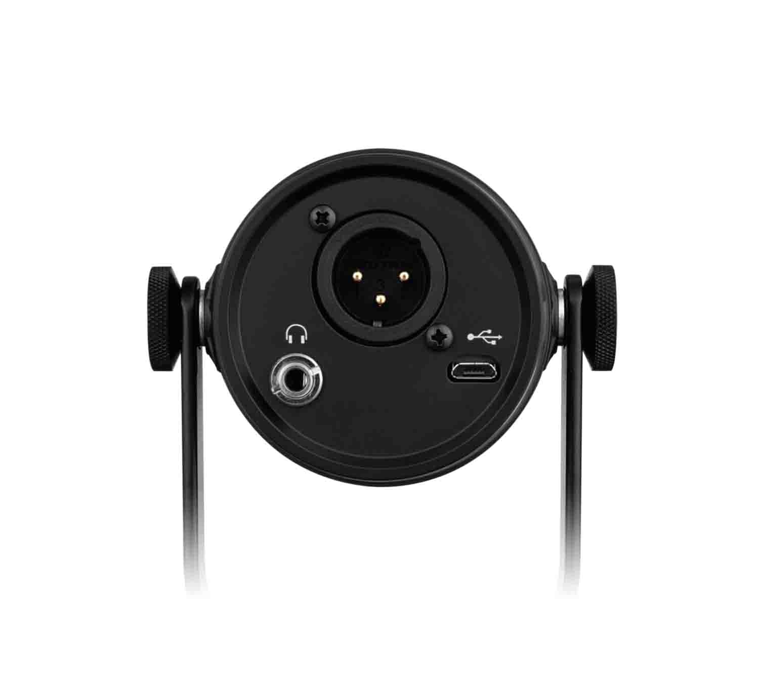 Shure Podcast Package with SRH440A Studio Headphones and MV7-K USB Podcast Microphone - Hollywood DJ