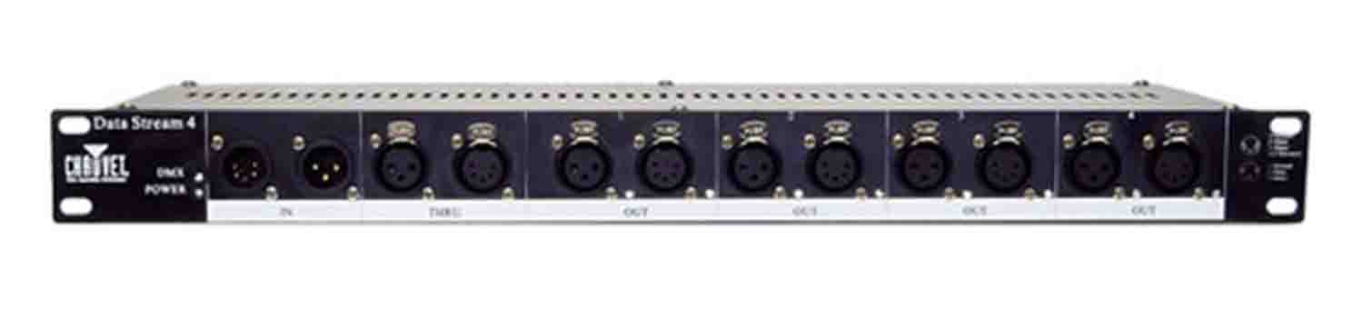 Chauvet DJ Data Stream 4, 4-Port DMX Splitter - Hollywood DJ