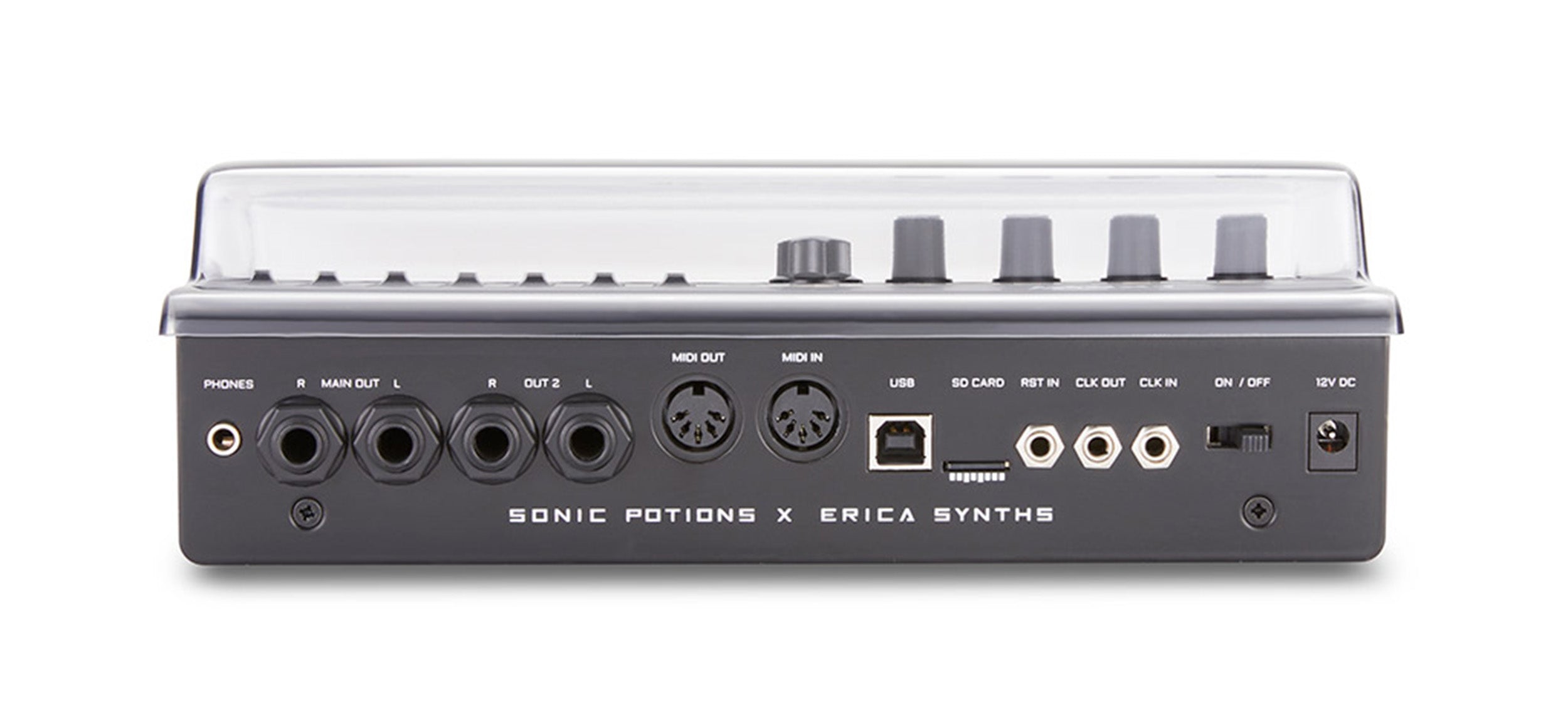 Decksaver DS-PC-DB01LXR02 Protection Cover for ERICA SYNTHS DB-01 AND LXR-02 - Hollywood DJ