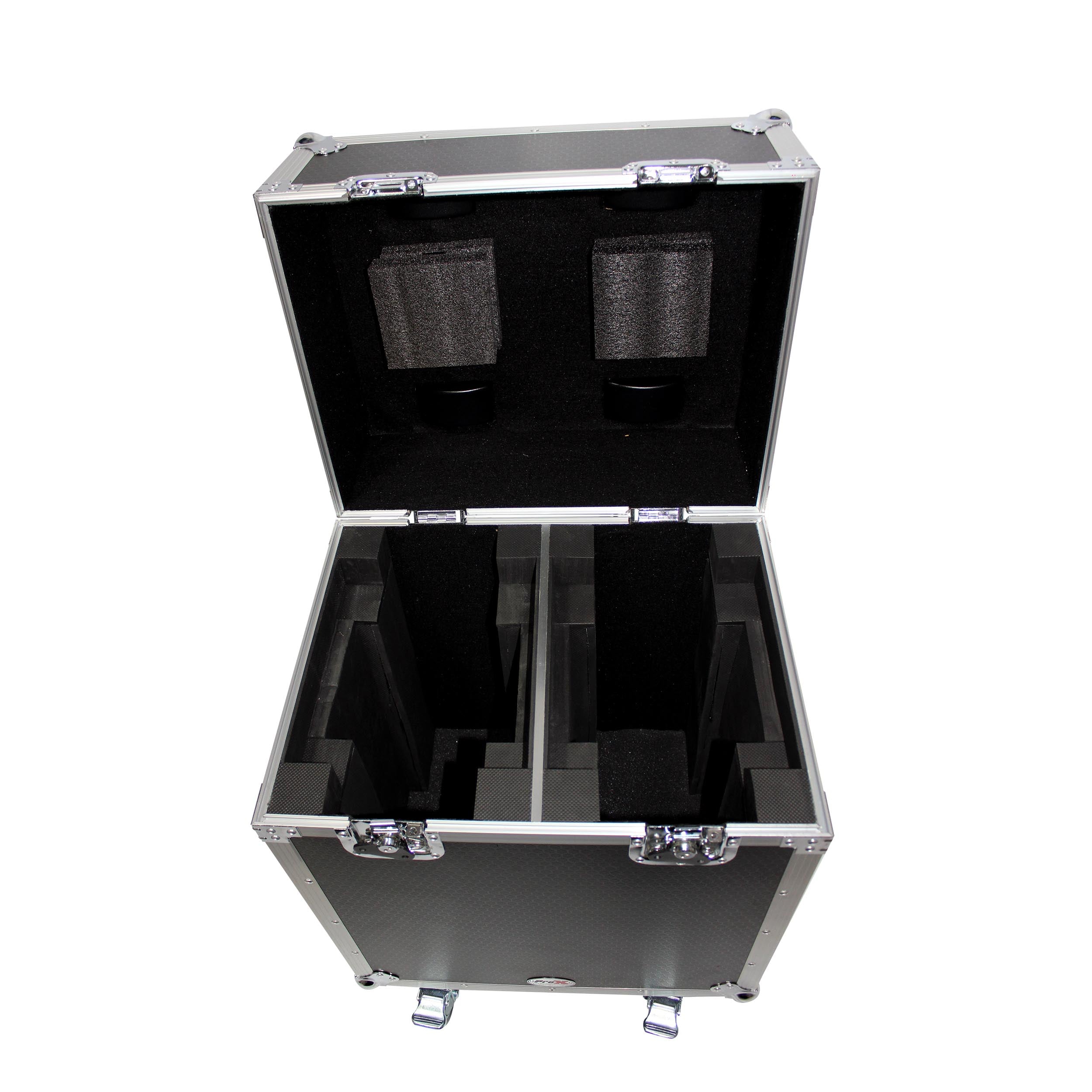 ProX XS-MH140X2W 140 Style Moving Head Lighting Case for 2 Units - Hollywood DJ