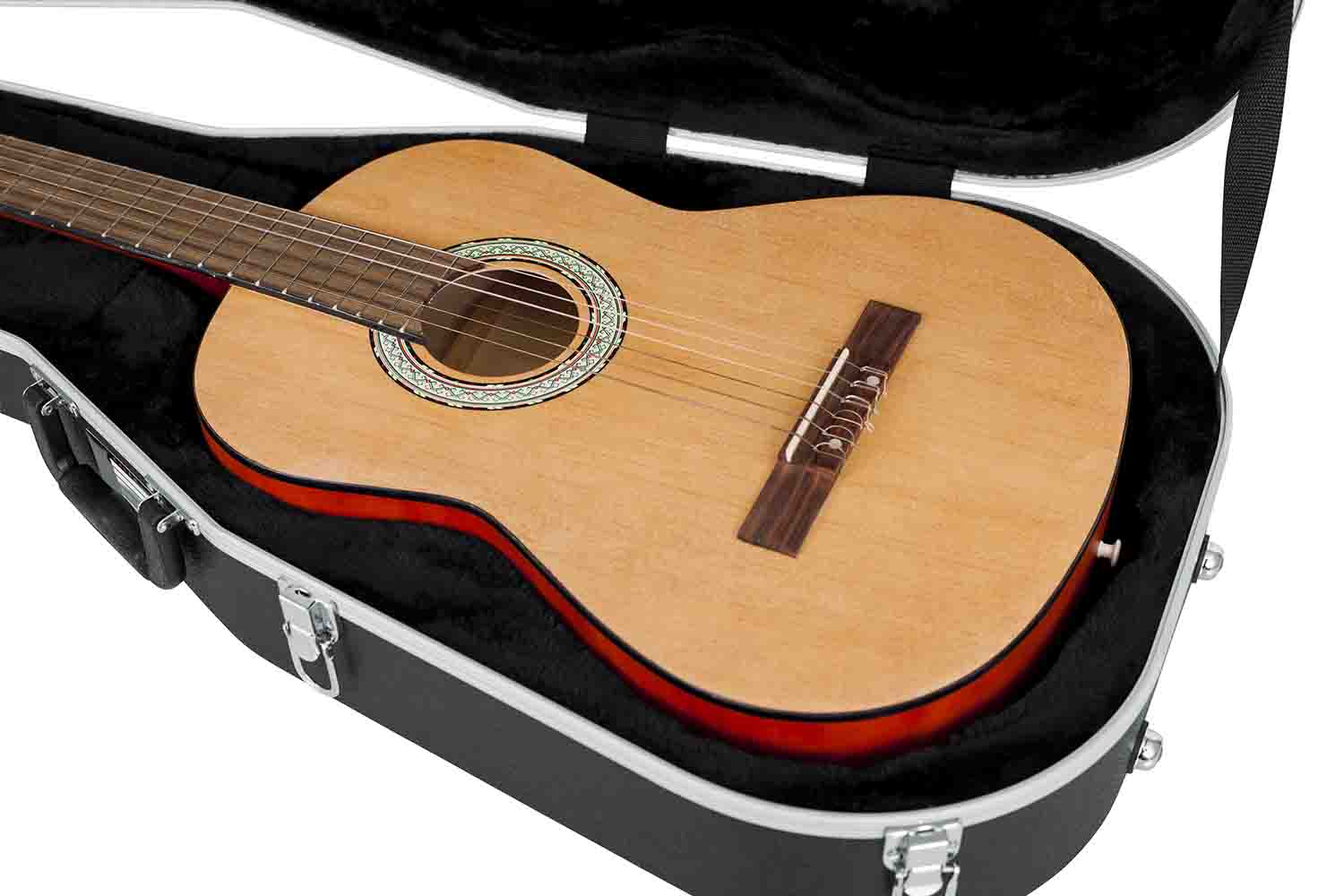 Gator Cases GC-CLASSIC Deluxe Molded Guitar Case for Classic Guitars - Hollywood DJ