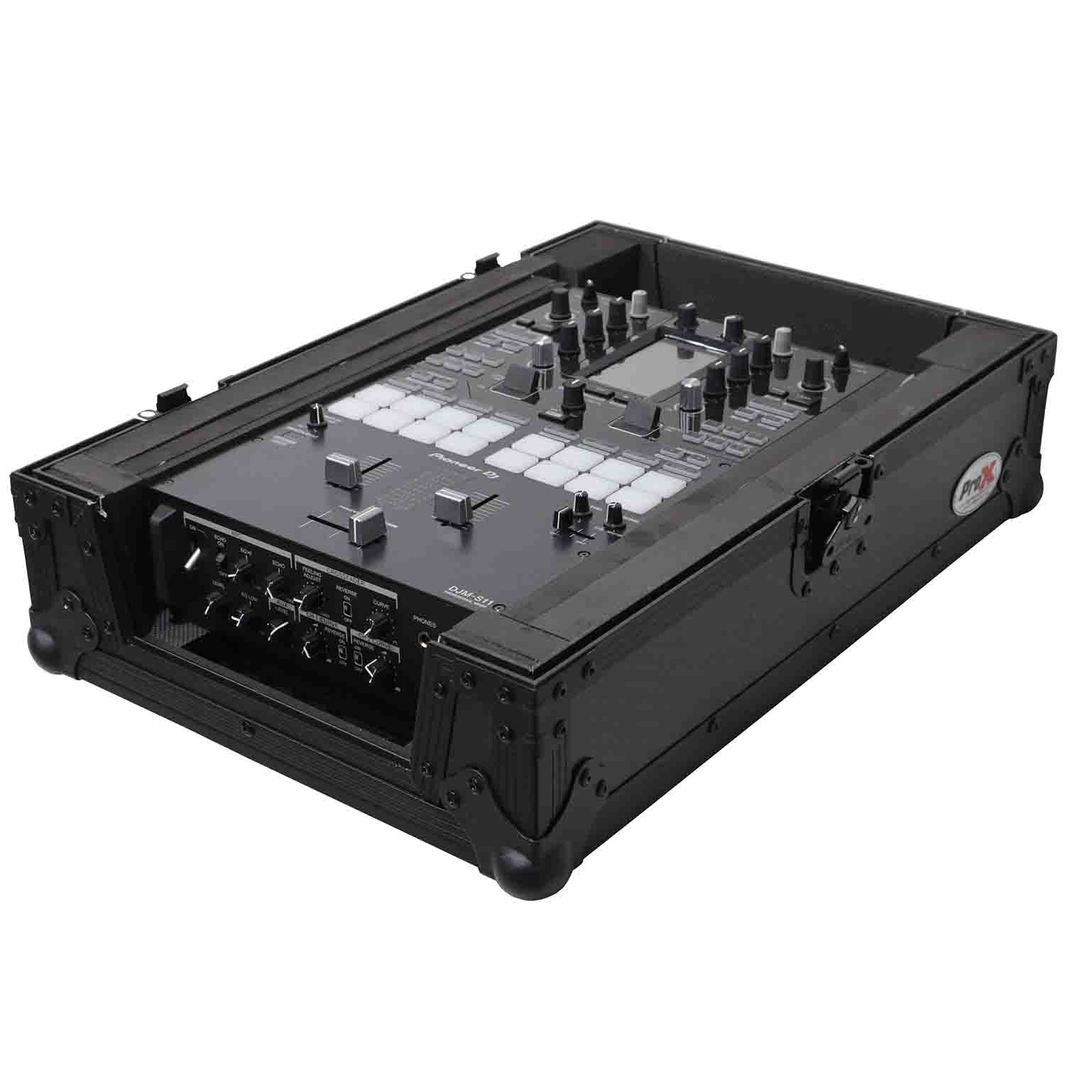 ProX XS-M11BL Universal Flight Case for DJ Mixers Fits Pioneer DJM S11 / Rane 70 / 72 MK2 - Hollywood DJ