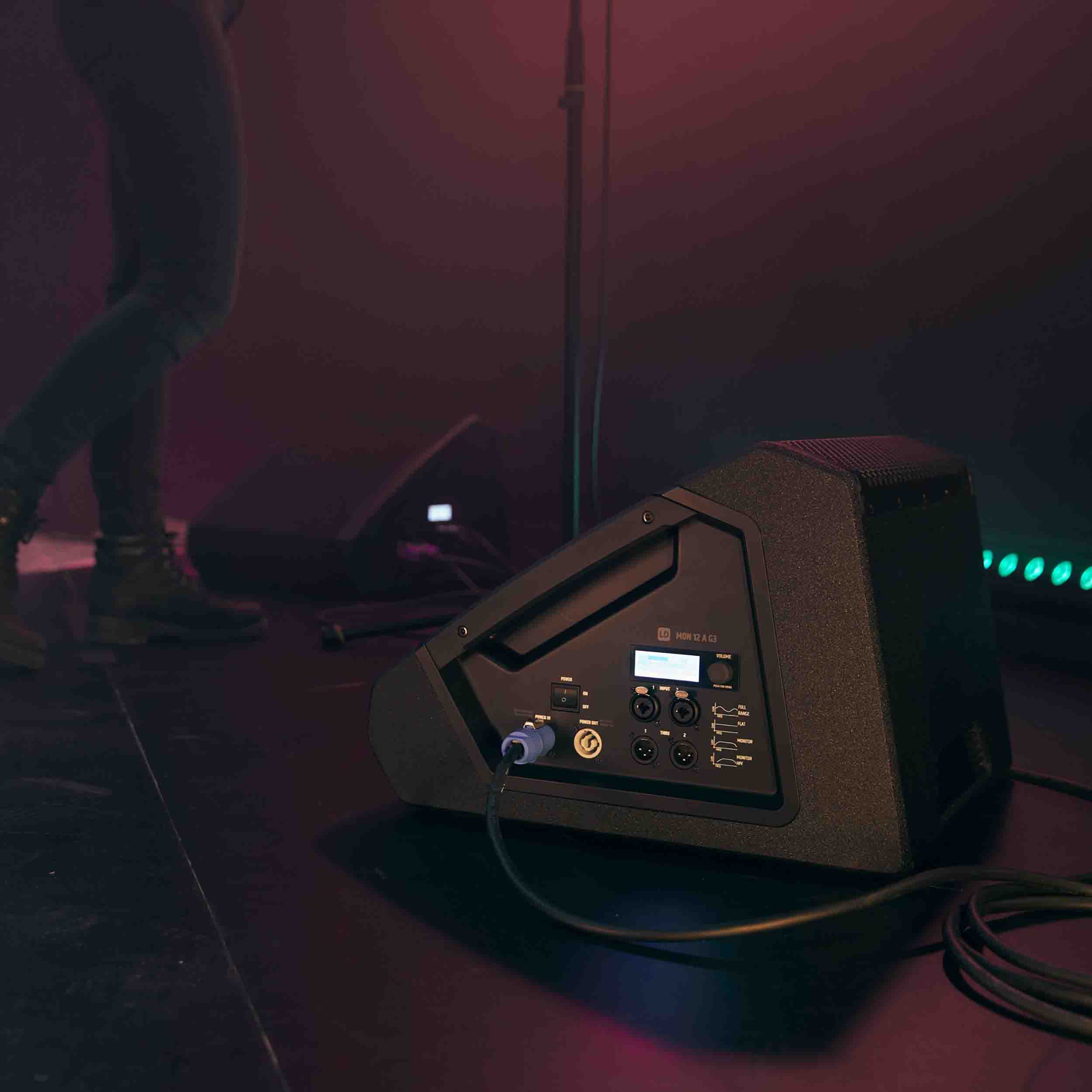 LD System MON 15 A G3, 15" Powered Coaxial Stage Monitor - Hollywood DJ