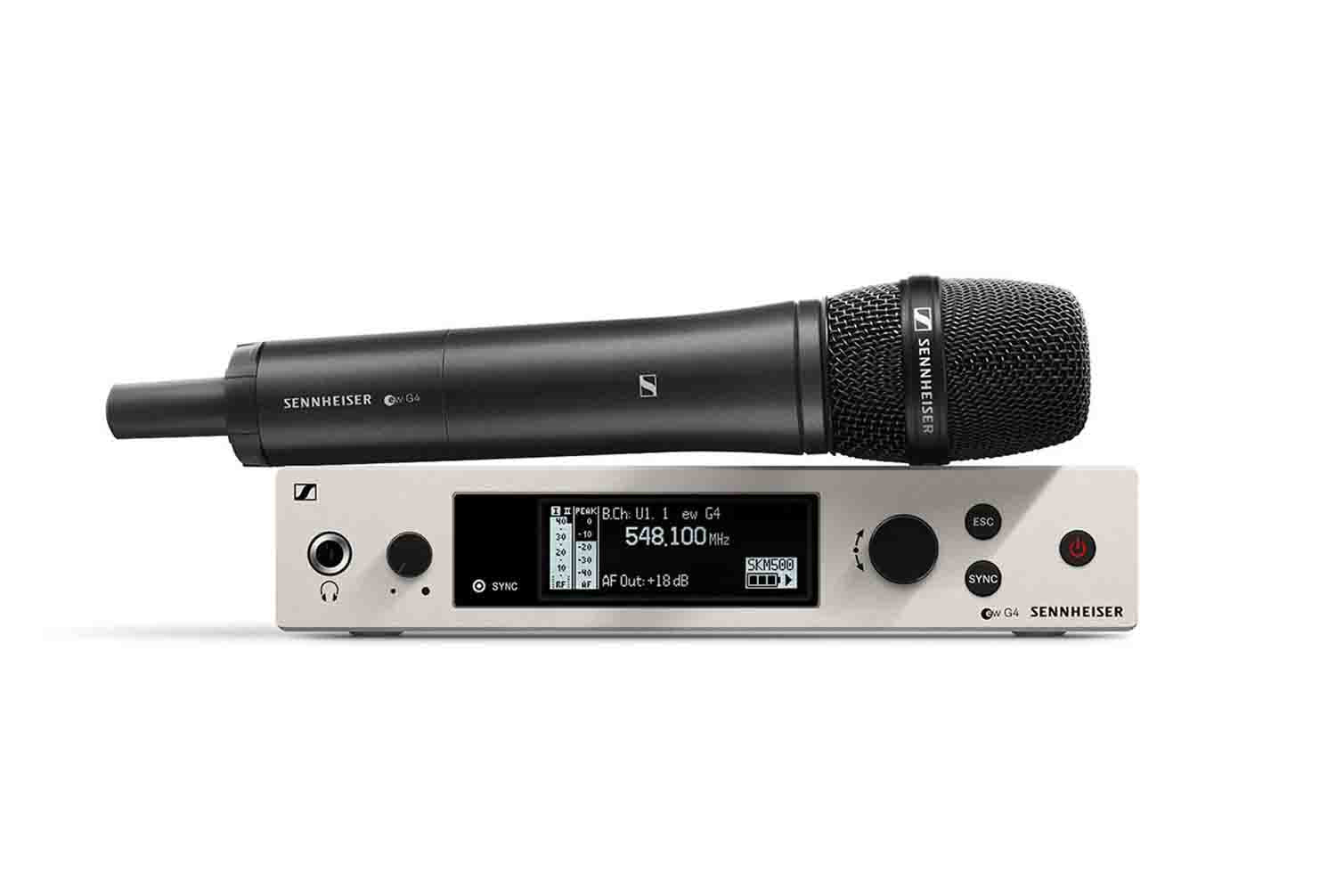 Sennheiser EW 500 G4-935-AW+ Wireless Handheld Microphone System (AW+: 470 to 558 MHz) - Hollywood DJ