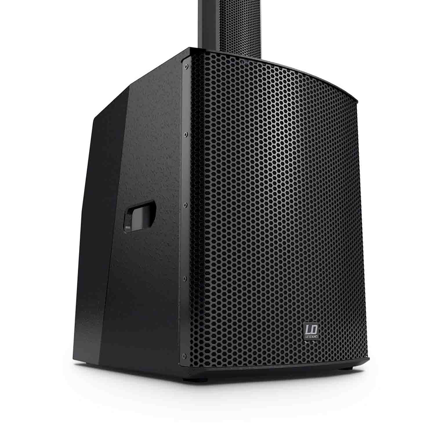 LD Systems MAUI 28 G2 Compact Column PA System Active with Built-In Mixer and Bluetooth - Black - Hollywood DJ