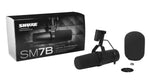 Podcast SM7B Starter Bundle with Sierra Desktop Boom Stand - Hollywood DJ