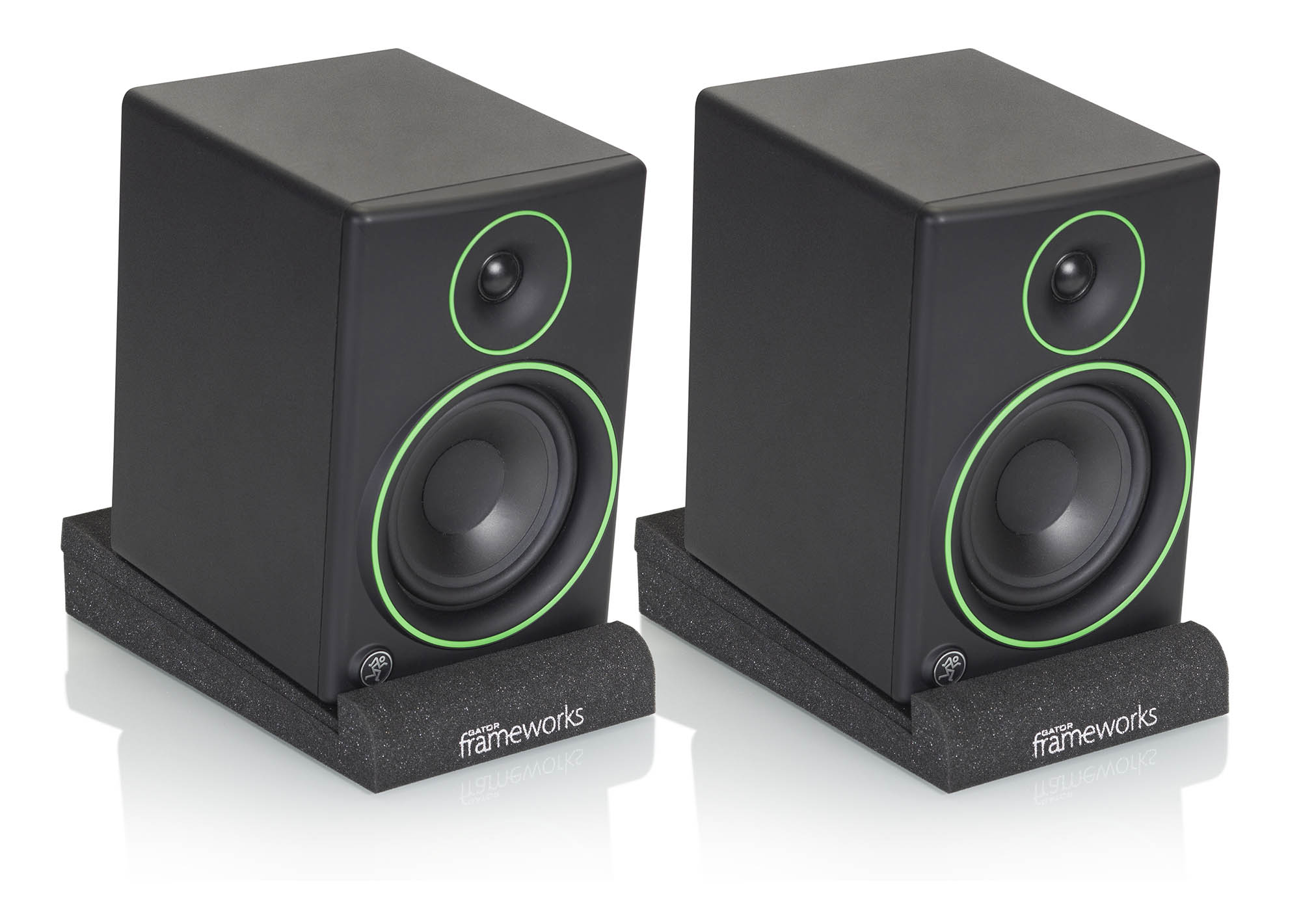 Gator Frameworks GFW-ISOPAD-SM Studio Monitor Isolation Pads – Small - Hollywood DJ