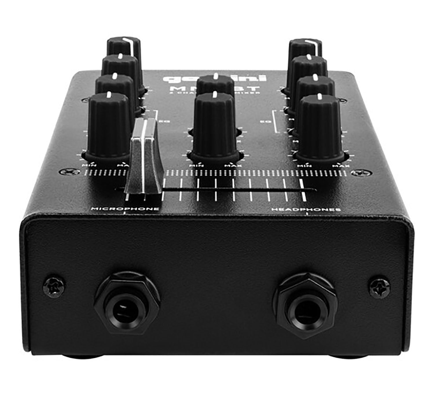 Gemini Sound MM1BT, 2-Channel Compact Mixer with Bluetooth - Hollywood DJ