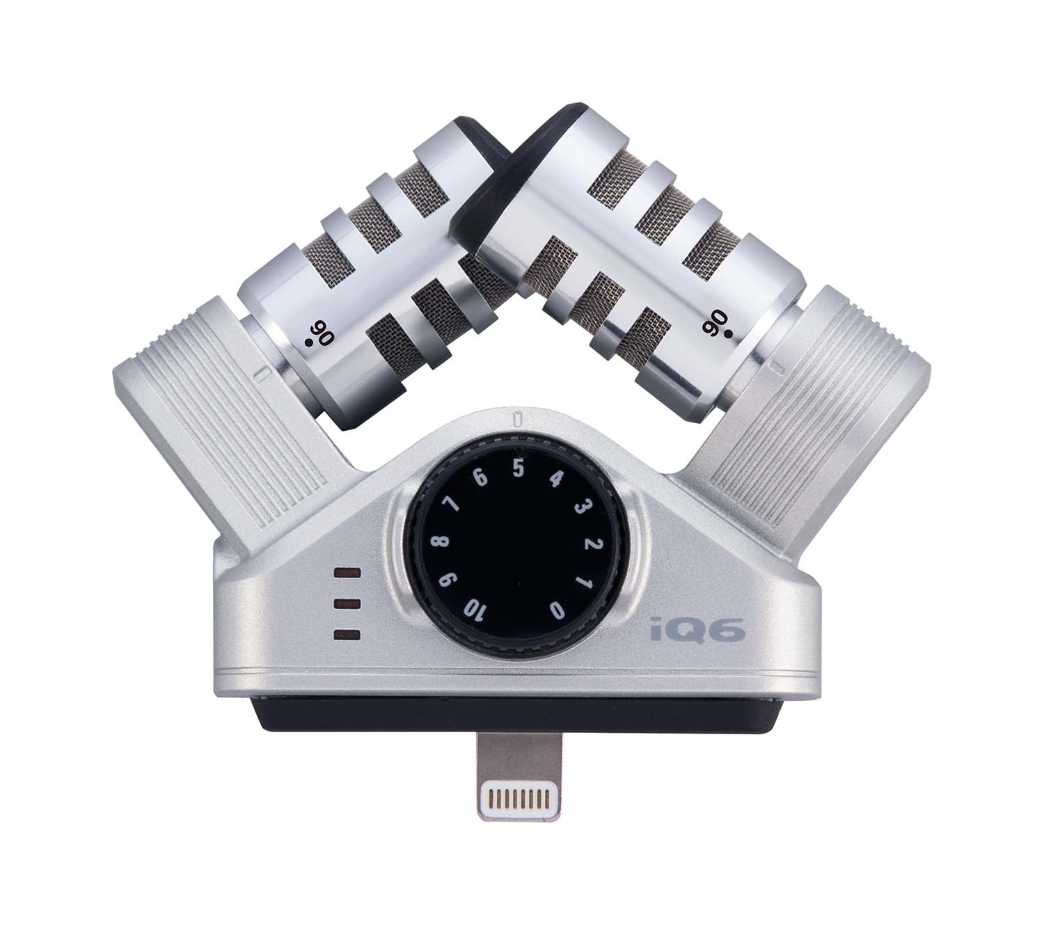 Zoom iQ6 Stereo X/Y High Quality Audio Recorder for iOS Devices - Hollywood DJ