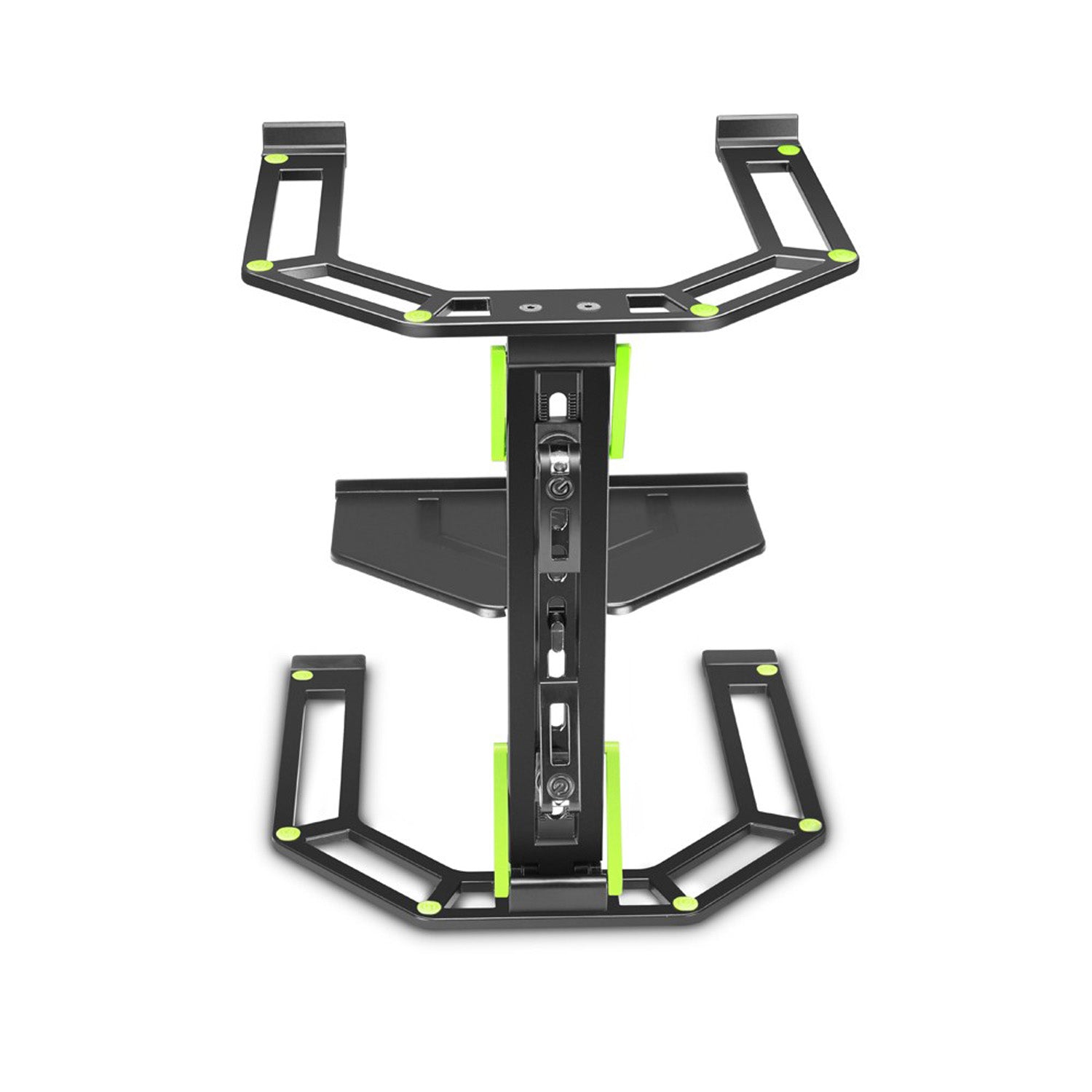 Gravity GLTS01B, Adjustable DJ Laptop Stand for DJ Controller and Laptop - Hollywood DJ