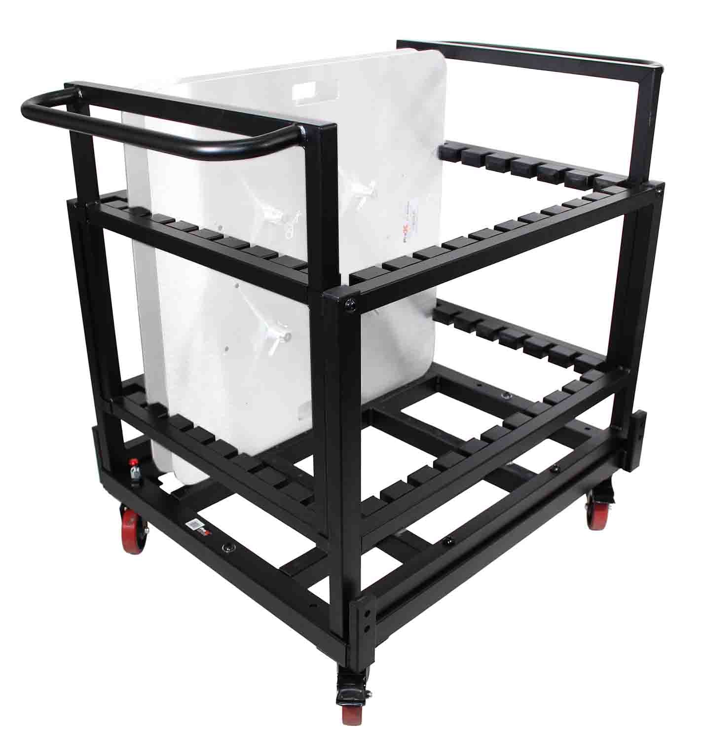ProX X-BP8X30-10X24 Dolly Cart for Base Plates and Truss Holds 8-30 inch or 10-24 inch Base Plates - Hollywood DJ