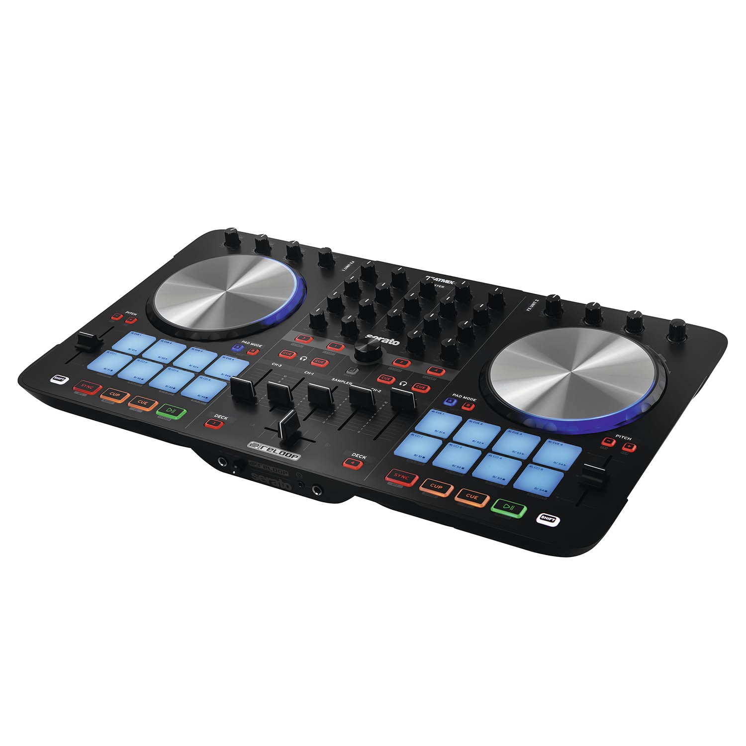 Reloop BEATMIX-4-MK2, 4 Channel Performance Pad Controller For Serato DJ - Hollywood DJ