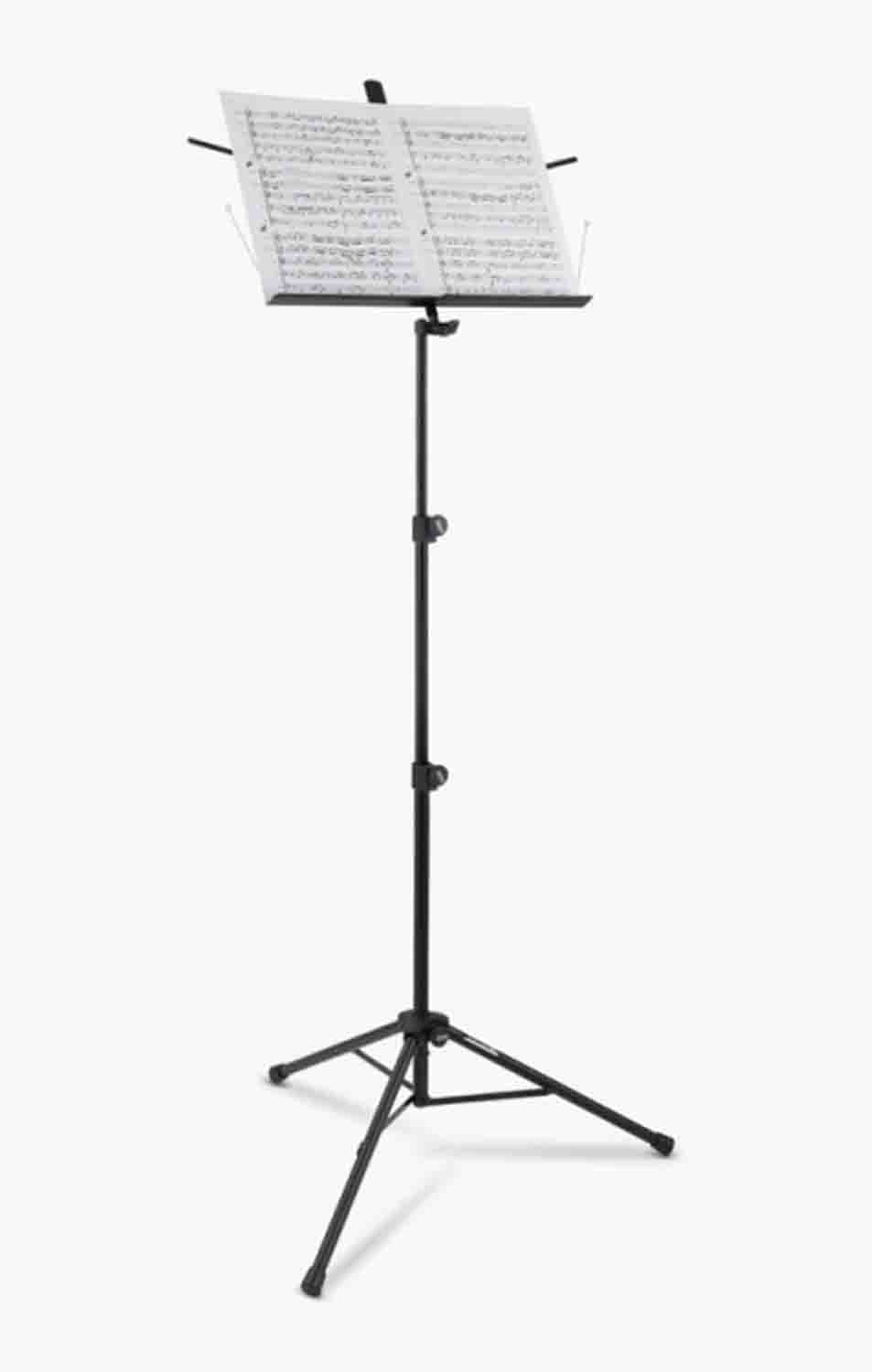 OnStage SM7222BB Tripod-Base Sheet Music Stand with Bag - Hollywood DJ