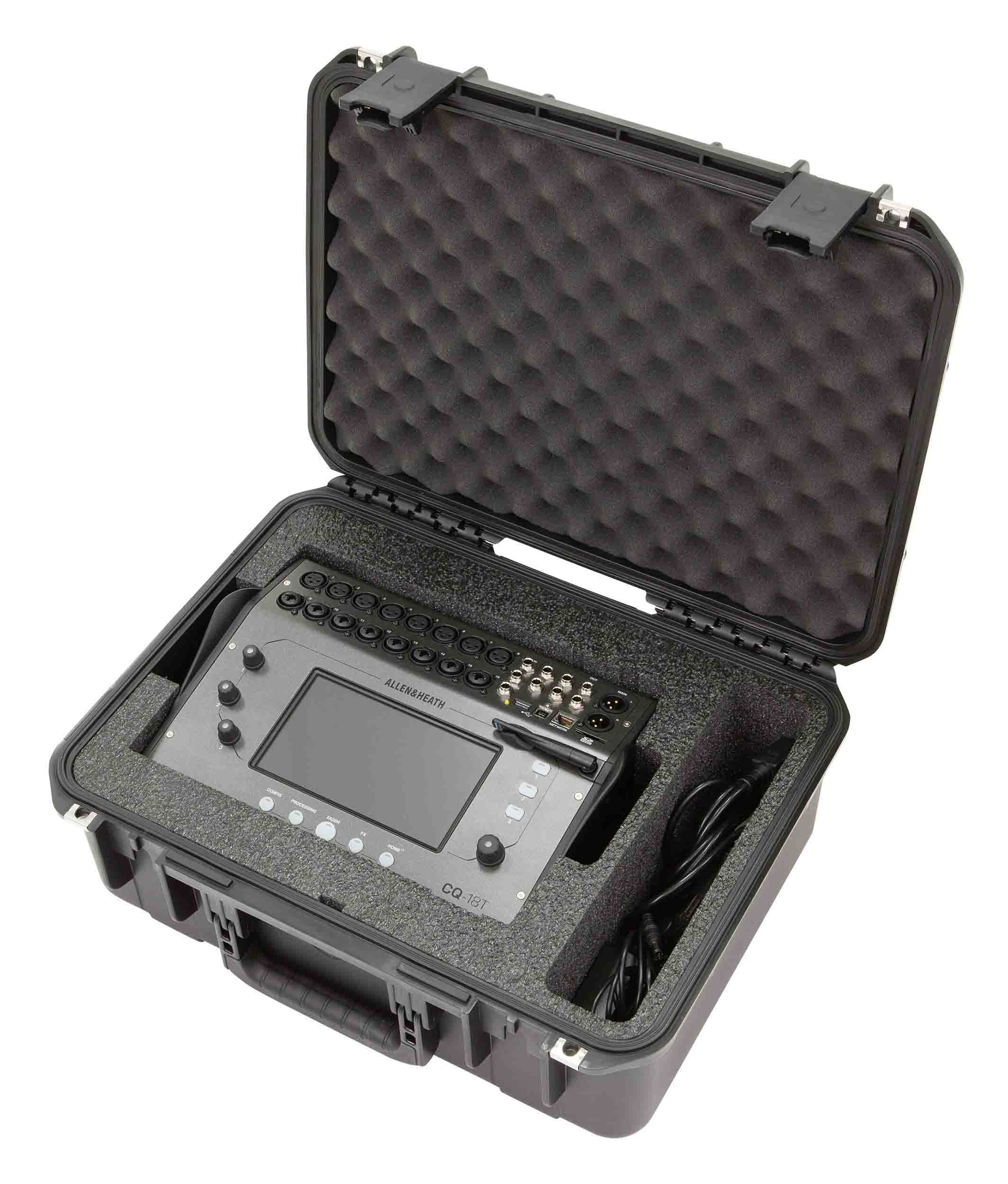 SKB Cases 3i1813-7-CQ1, iSeries Mixer Case for Allen & Heath CQ-12T or CQ-18T - Hollywood DJ