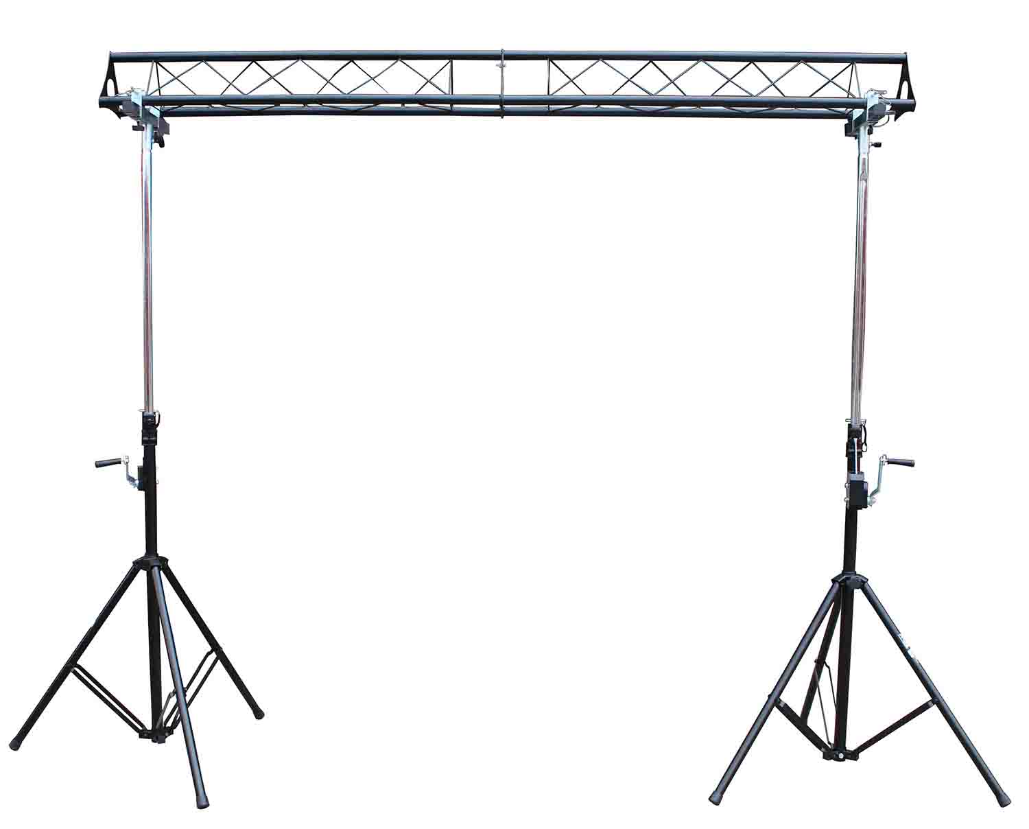 ProX T-LS35C Lighting System Triangle Truss with Crank Up System 5ft ,10ft ,15ft Wide - Hollywood DJ