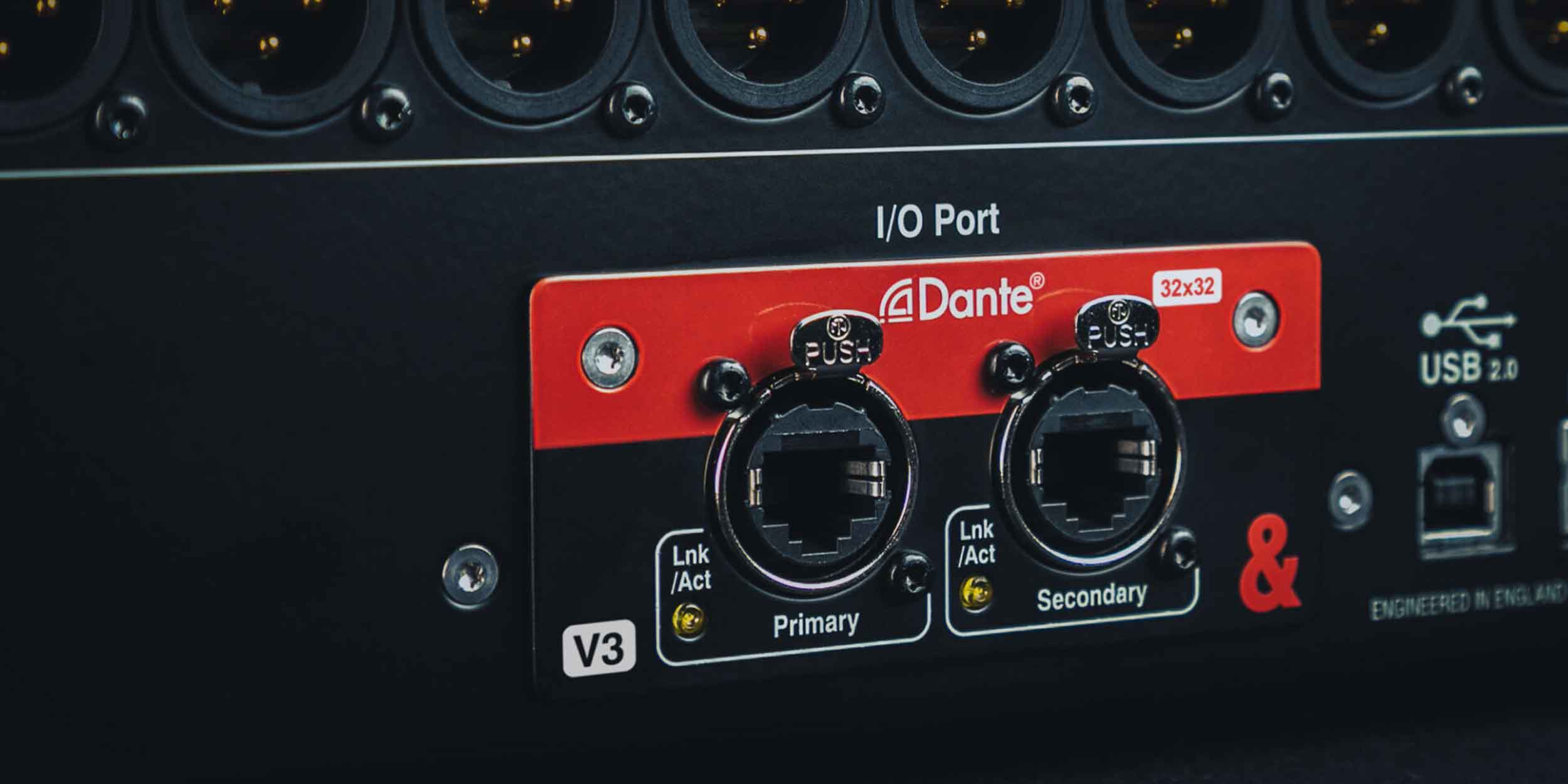 Allen & Heath SQ Dante 32×32 Dante Card for SQ & AHM - Hollywood DJ