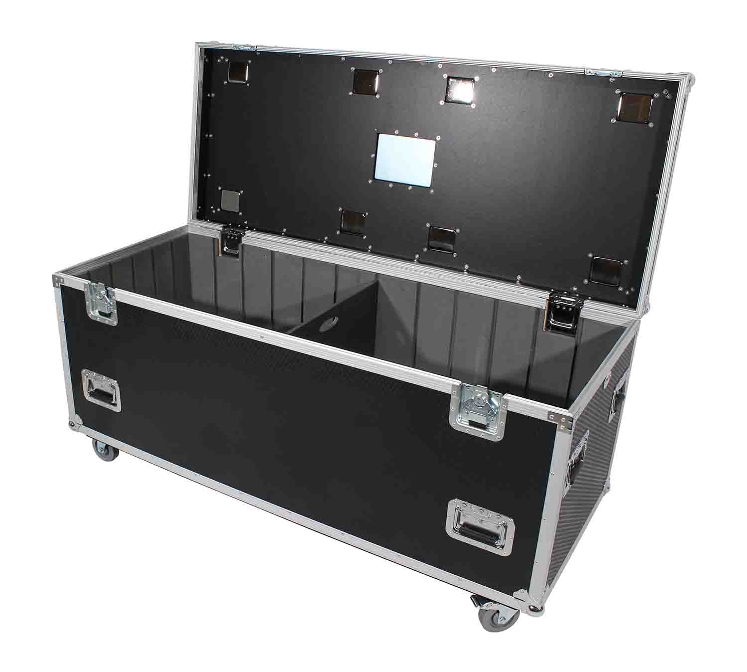 PROX XS-UTL246030W MK2 Heavy-Duty Truck Pack Utility Flight Case W-Divider and Tray Kit - Hollywood DJ