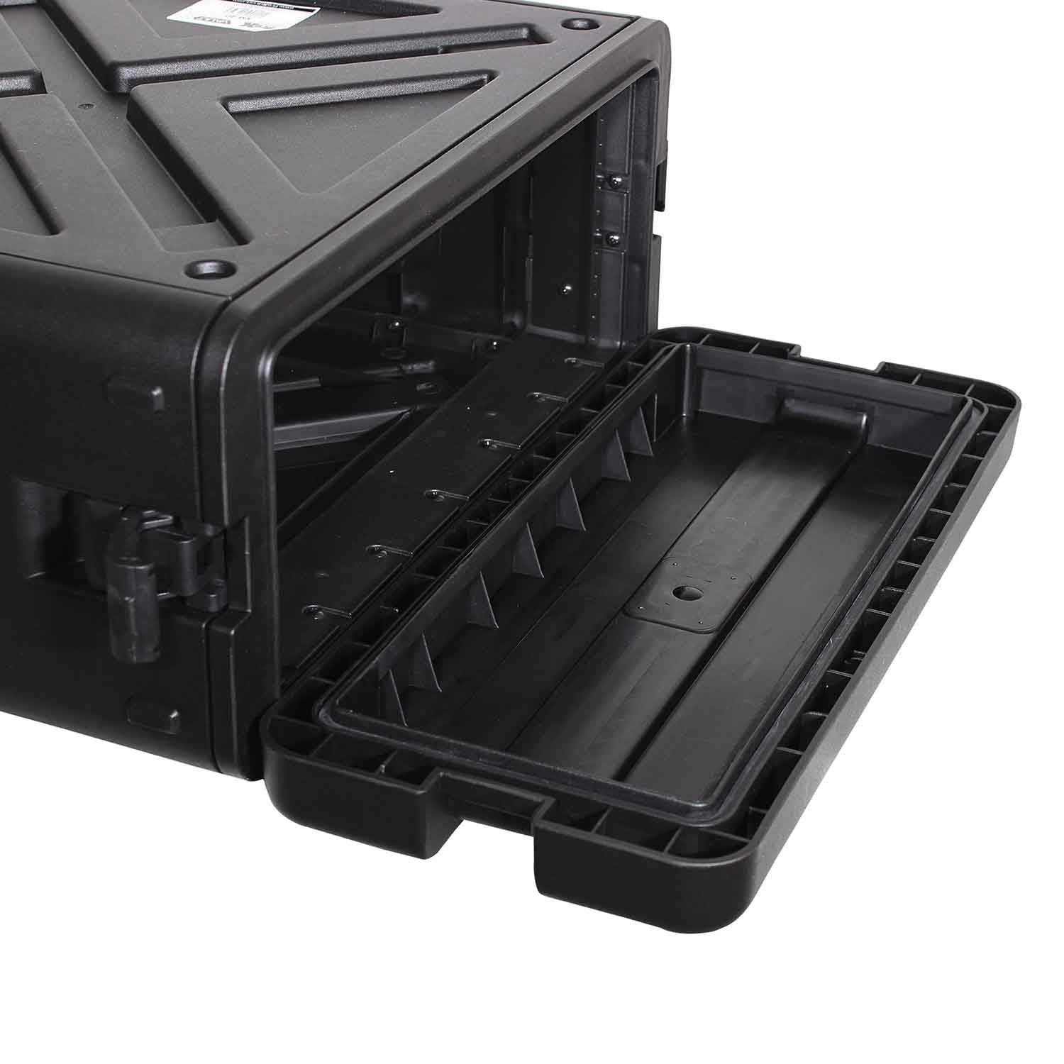 ProX XM-4U VaultX 4U Rack Air-tight, Water-sealed ABS Case - Hollywood DJ