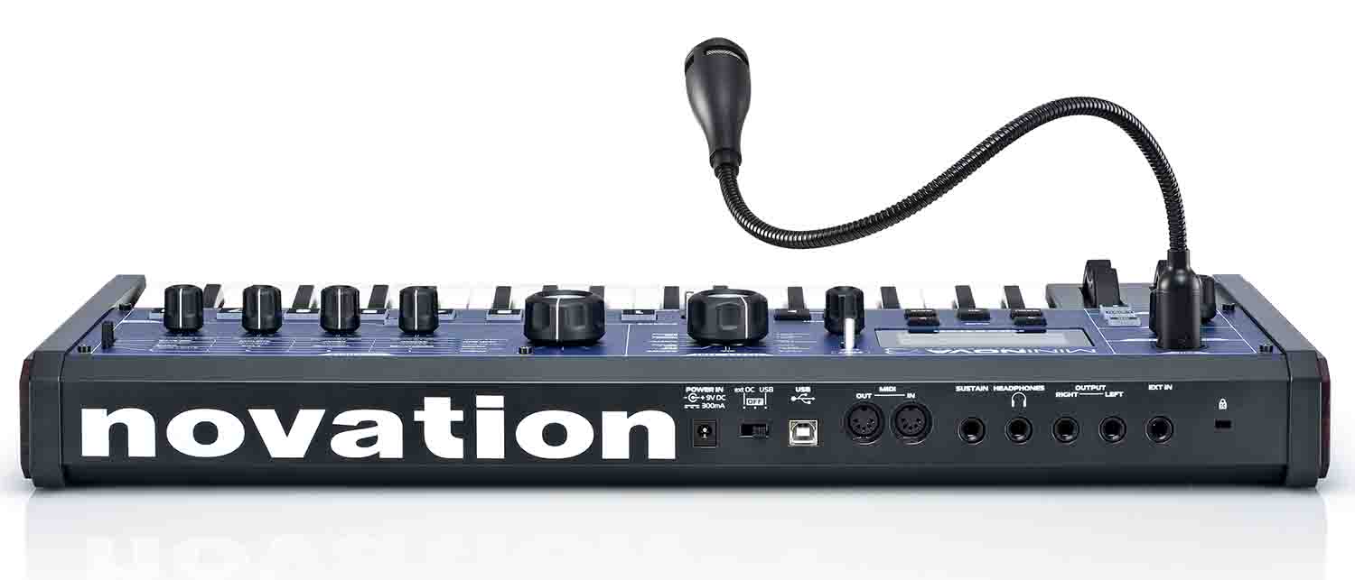 Novation MININOVA 37-key Synthesizer with Vocoder - Hollywood DJ