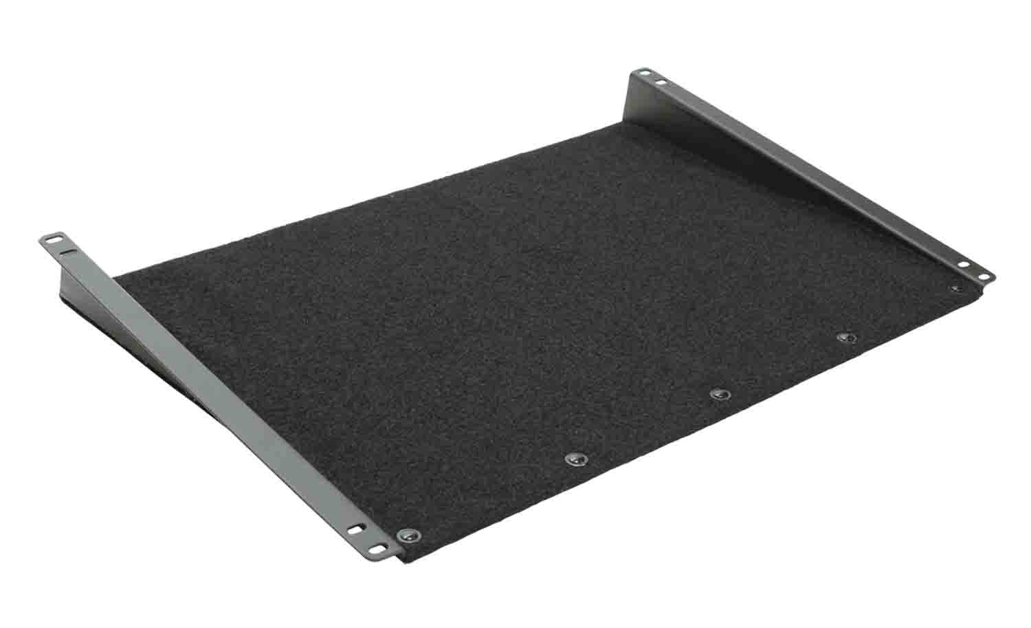 SKB Cases 1SKB-VS-2 Velcro Compatible Rack Shelf for Slant Mount Racks - Hollywood DJ