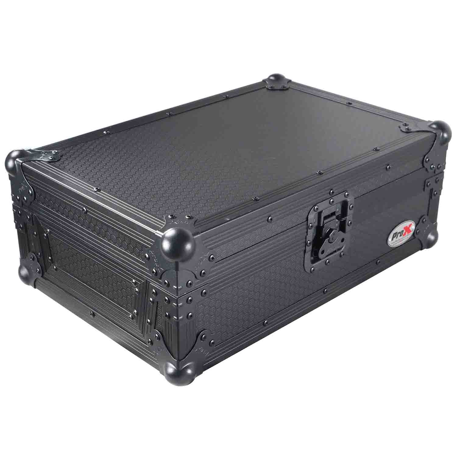 ProX Cases XS-DJMS11BL DJ Flight Case for Pioneer DJM-S11 Mixer - Black on Black - Hollywood DJ