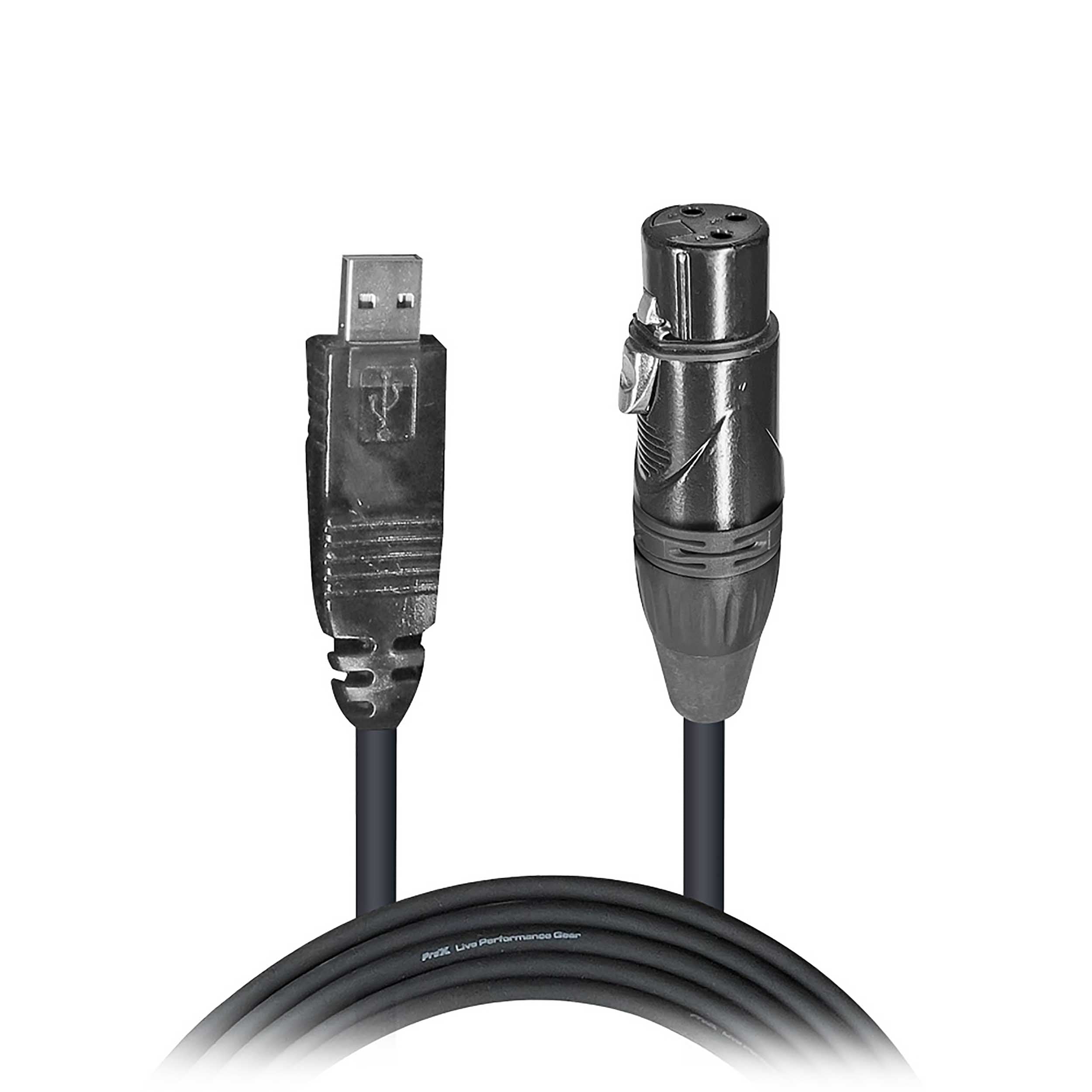 ProX XC-USB-XLR10 XLR-F to USB High Performance Audio Cable - 10 Feet by ProX Cases