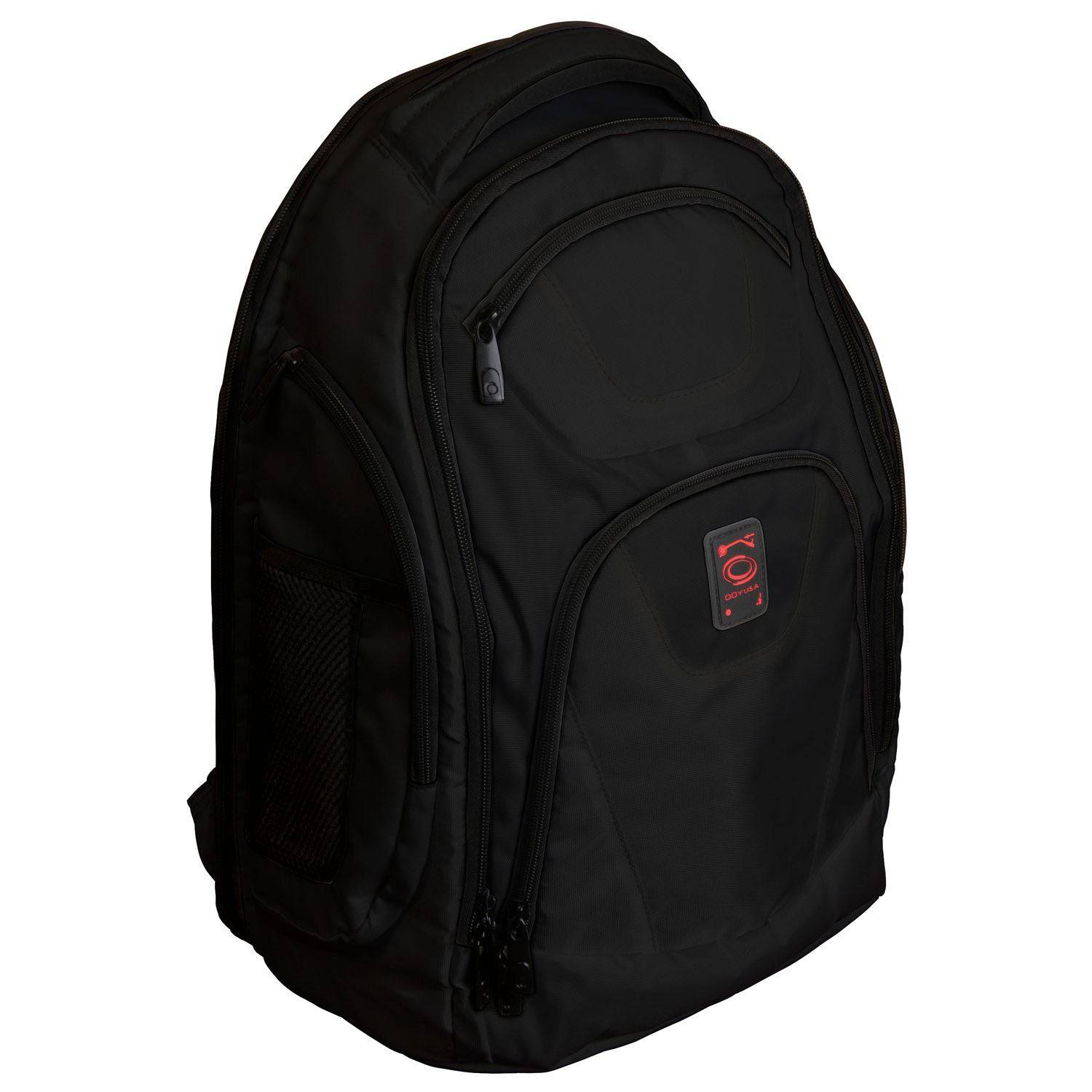 Odyssey BPBACKTRAKXL Backtrak XL DJ Backpack - Black - Hollywood DJ
