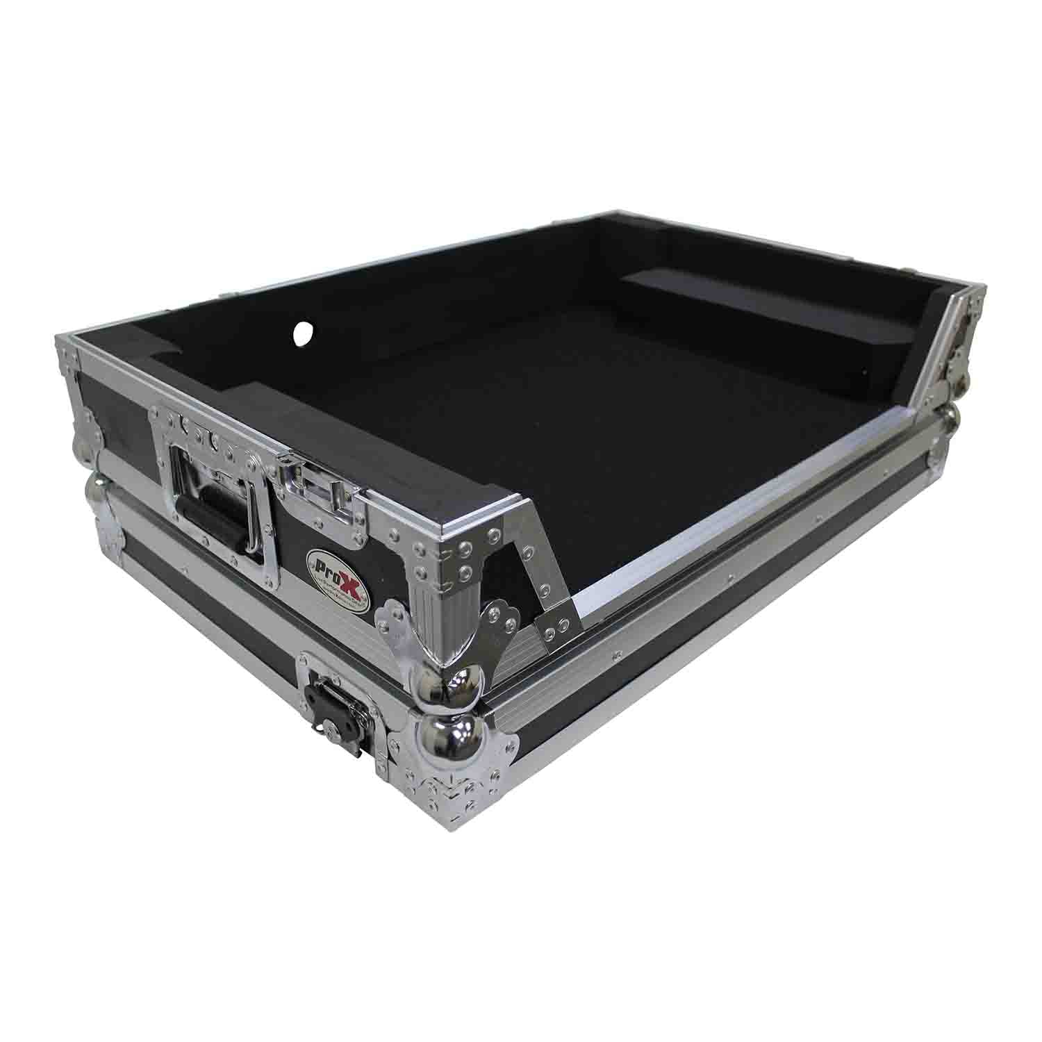 ProX XS-RANEONE W DJ Flight Case for RANE ONE DJ Controller with 1U Rack and Wheels - Hollywood DJ
