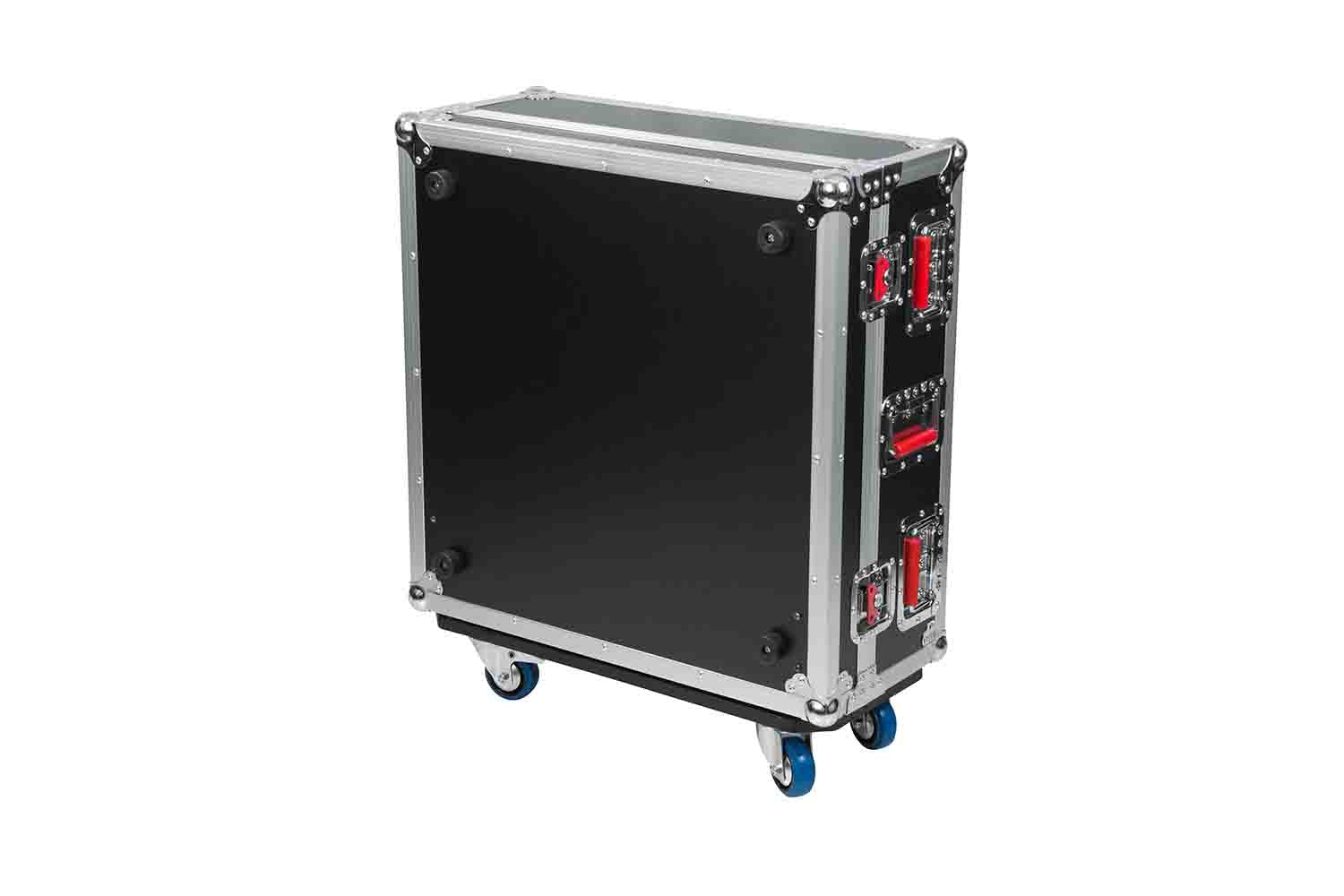 Gator Cases G-TOURQU24 Flight Case for Allen & Heath QU24 Mixing Console with Doghouse Design - Hollywood DJ