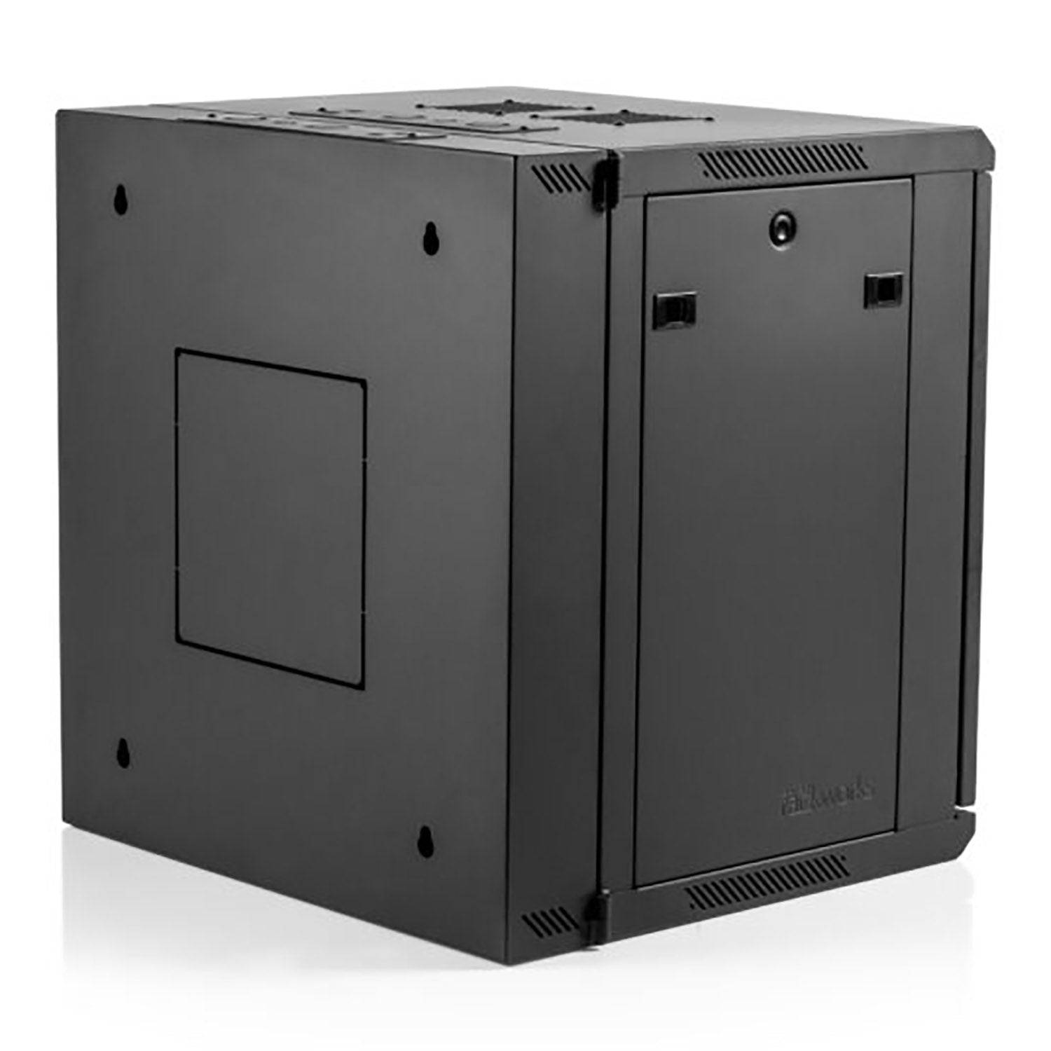 Gator Cases GRW2012508 21″ Deep Sectional Hinged Wall Mounted Rack - Steel Door - Hollywood DJ