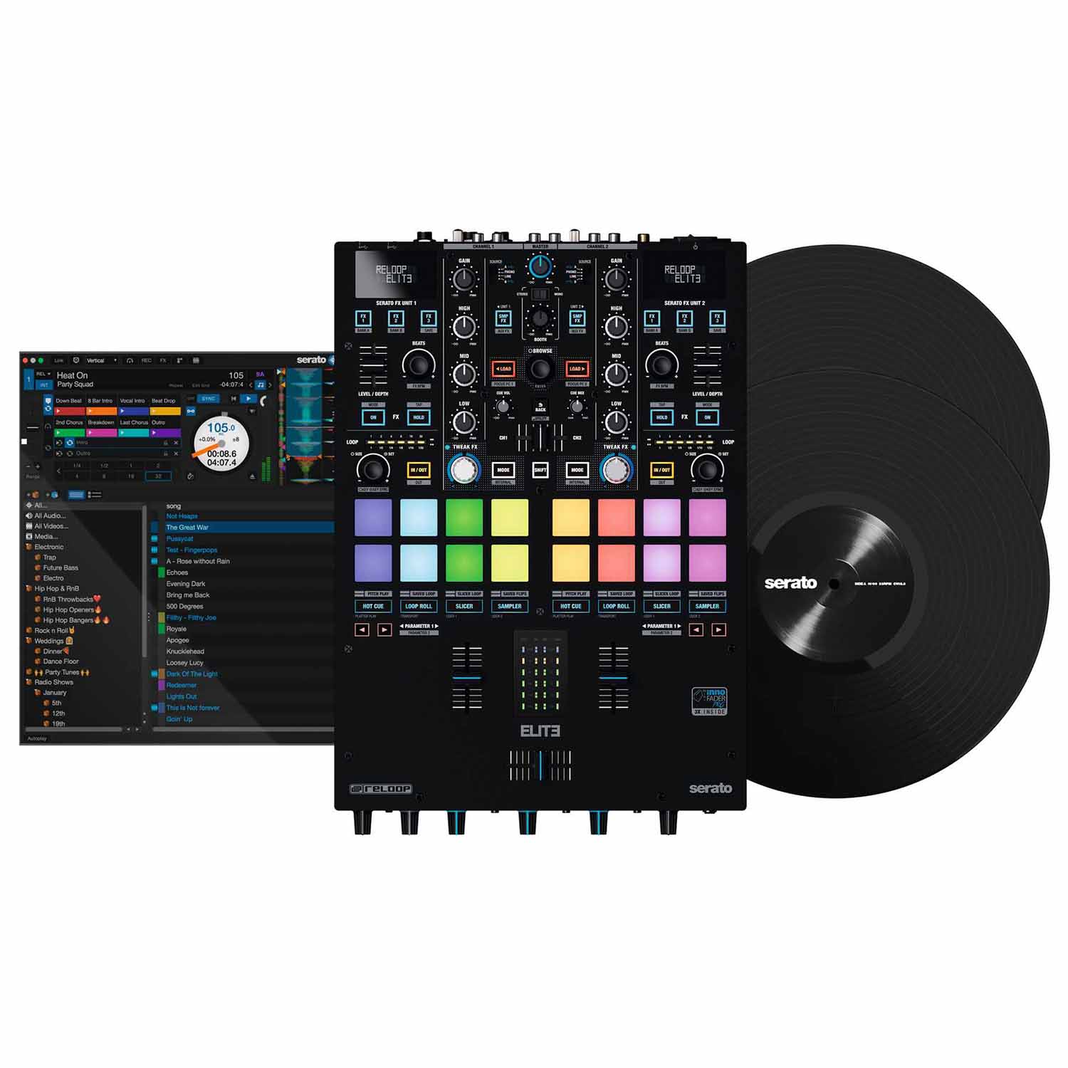 Reloop ELITE High Performance DVS Mixer For Serato Reloop
