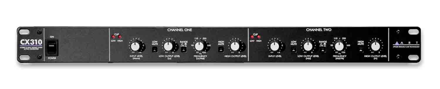 Art CX310 Stereo 2-way and Mono 3-way Crossover - Hollywood DJ