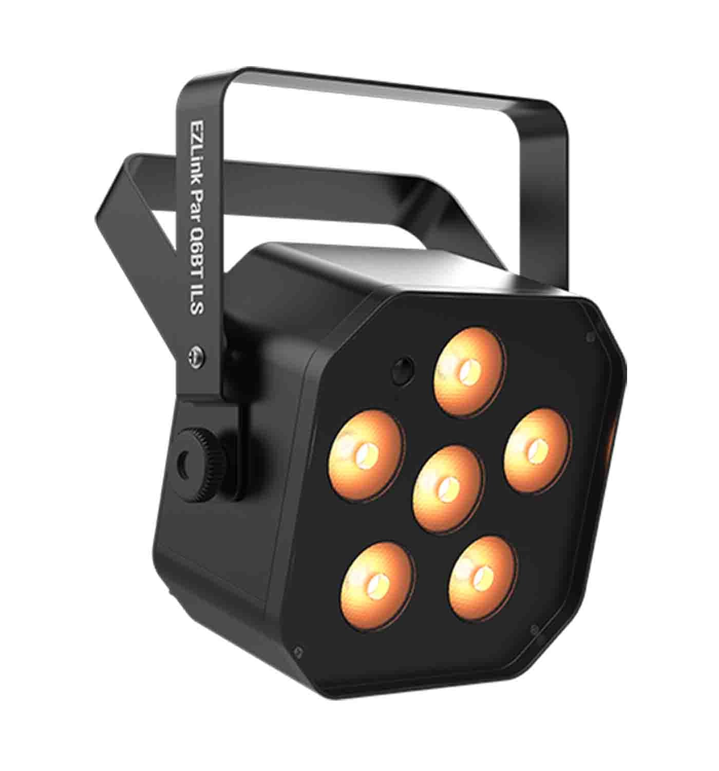 Chauvet DJ EZlink Par Q6BT ILS Quad Color RGBA LED Par Light - Hollywood DJ