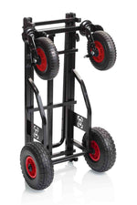 Gator Frameworks GFW-UTL-CART52AT All-Terrain Folding Multi-Utility Cart with 30-52” Extension - Hollywood DJ