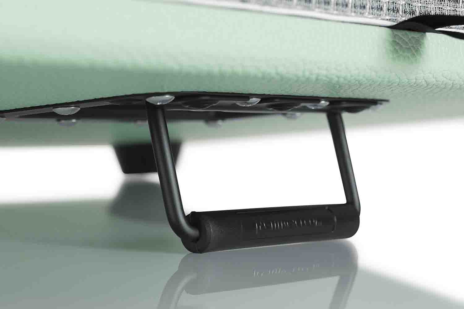 Gator Cases GR-RETRORACK-2SG Vintage Amp Vibe Rack Case - 2U Seafoam Green - Hollywood DJ