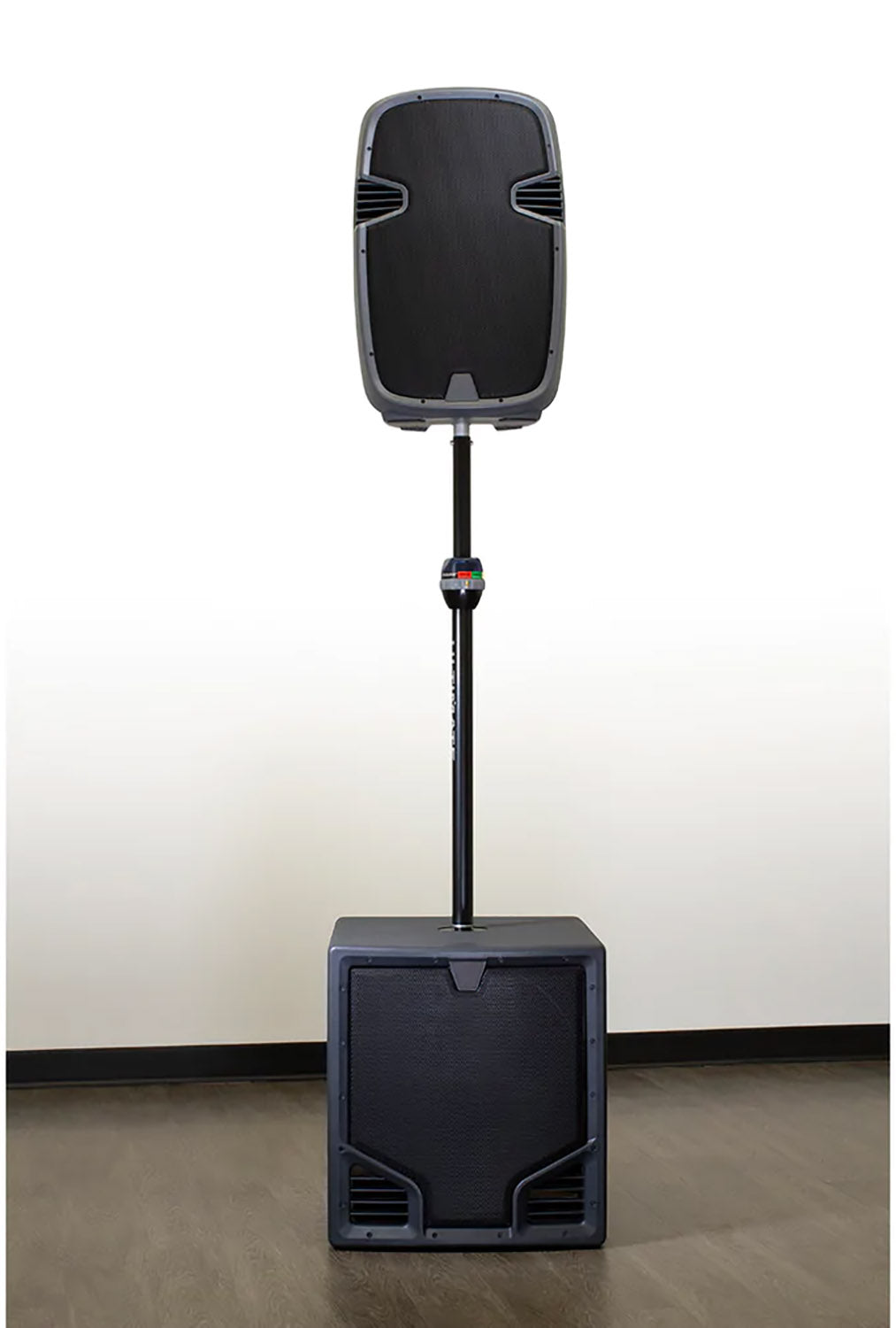 Ultimate Support SP-90B Telelock Speaker Pole with M20 Threaded Connection and Standard Subwoofer Adapter - Hollywood DJ