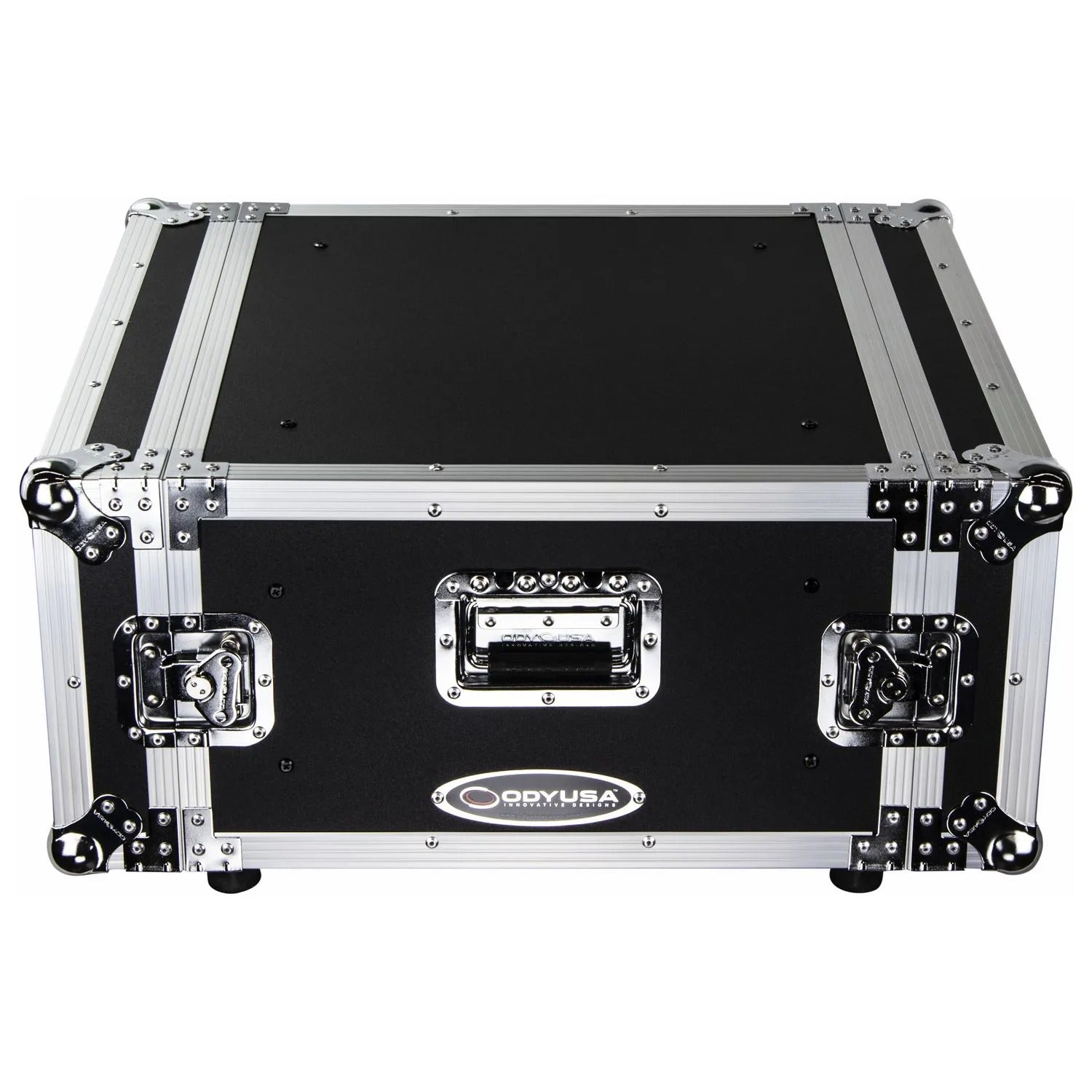 Odyssey FZS04, 4U Shock Mount Rack Flight Case - Hollywood DJ