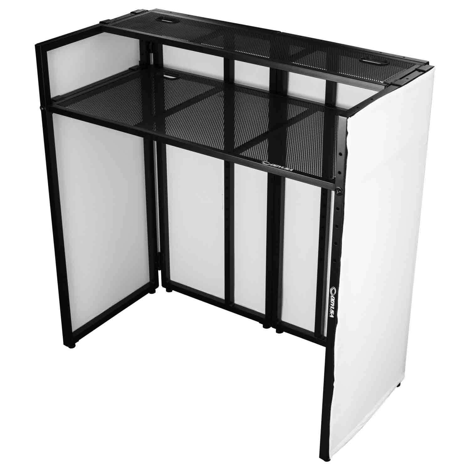 Odyssey DJBOOTHM46 Media DJ Booth for 46″ Flat Screen TV/Monitor - Hollywood DJ