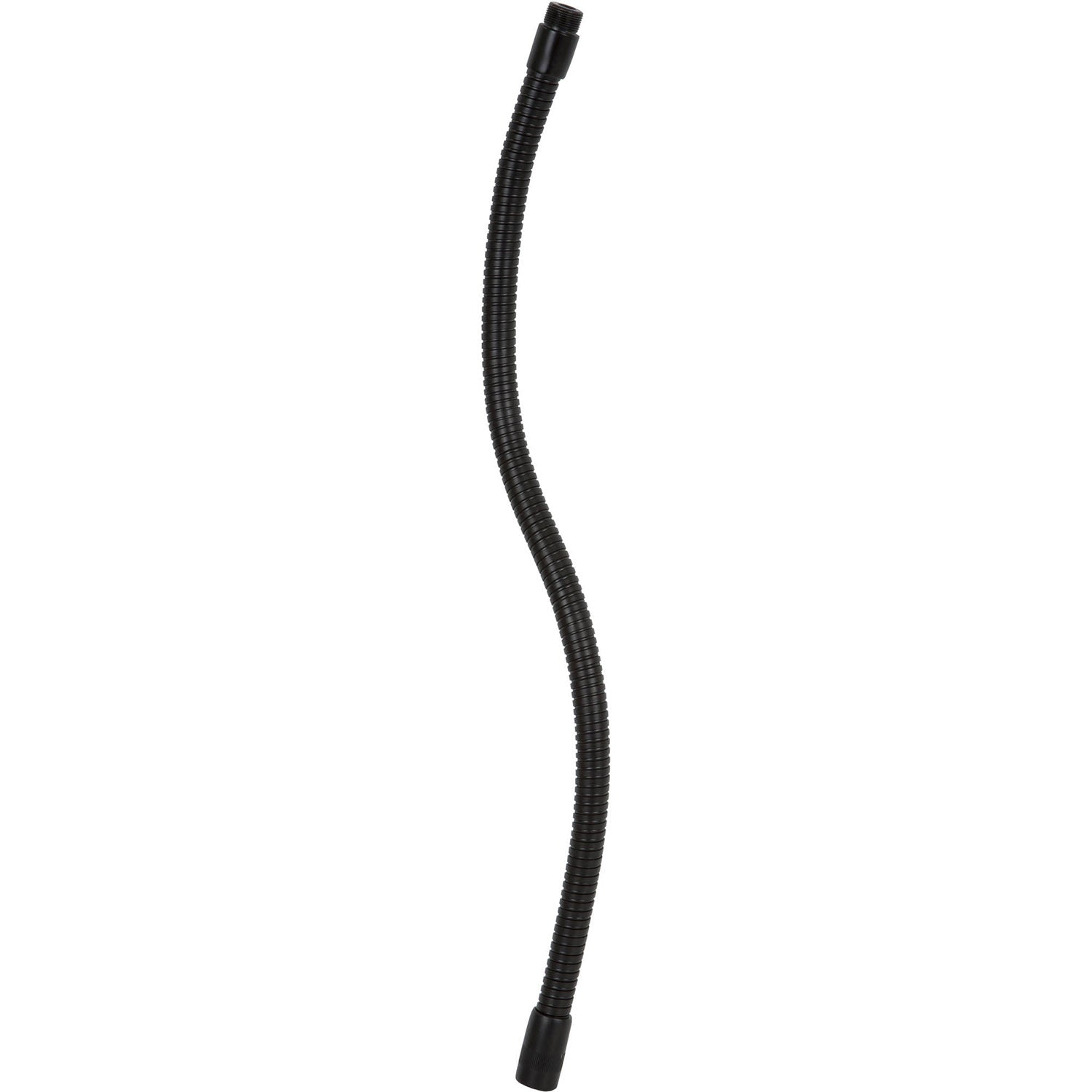 Gator Frameworks GFW-MIC-GN19, 19" Flexible Black Gooseneck for Microphones - Black - Hollywood DJ