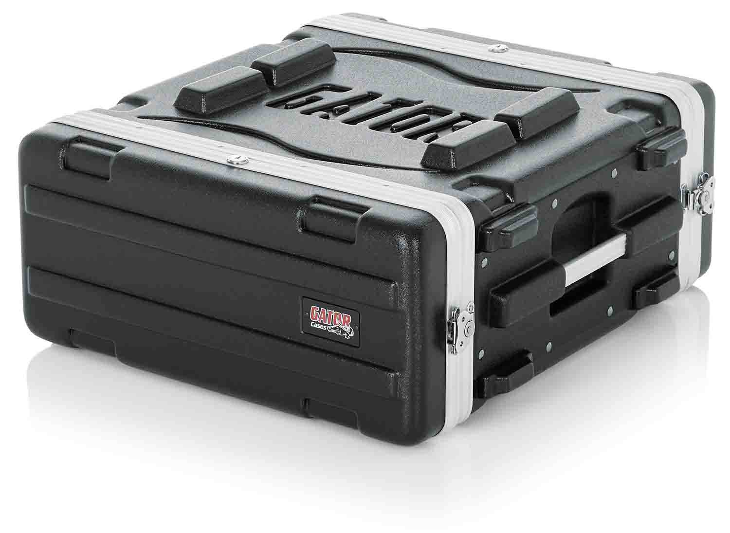 Gator Cases GR-4L Standard Molded 4U Audio Rack Case 19″ Deep - Hollywood DJ