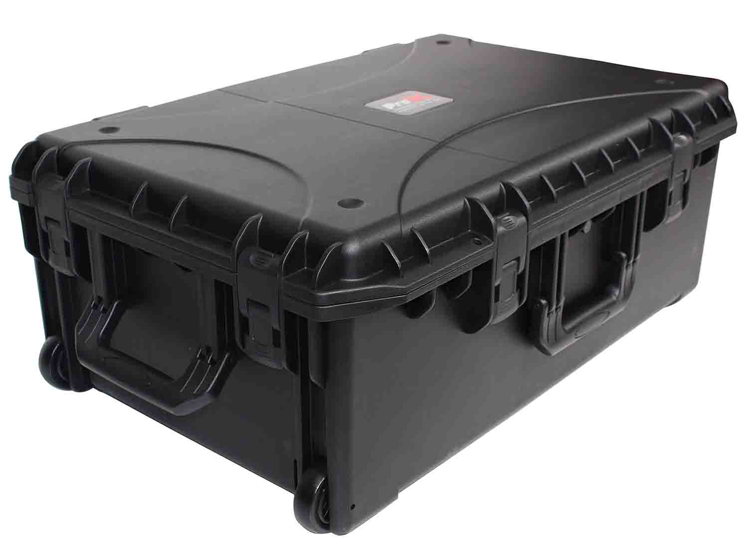 ProX XM-1101HW VaultX Large Watertight Case with Extendable Handle and Wheels - Hollywood DJ