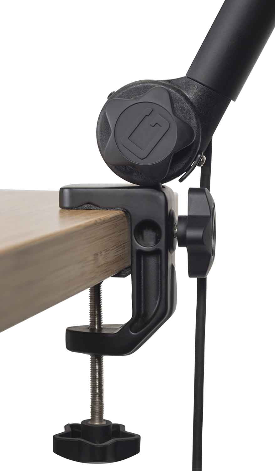 Shure Podcast Package with MV7 Podcast Microphone and Gator 3000 Microphone Boom Stand - Hollywood DJ
