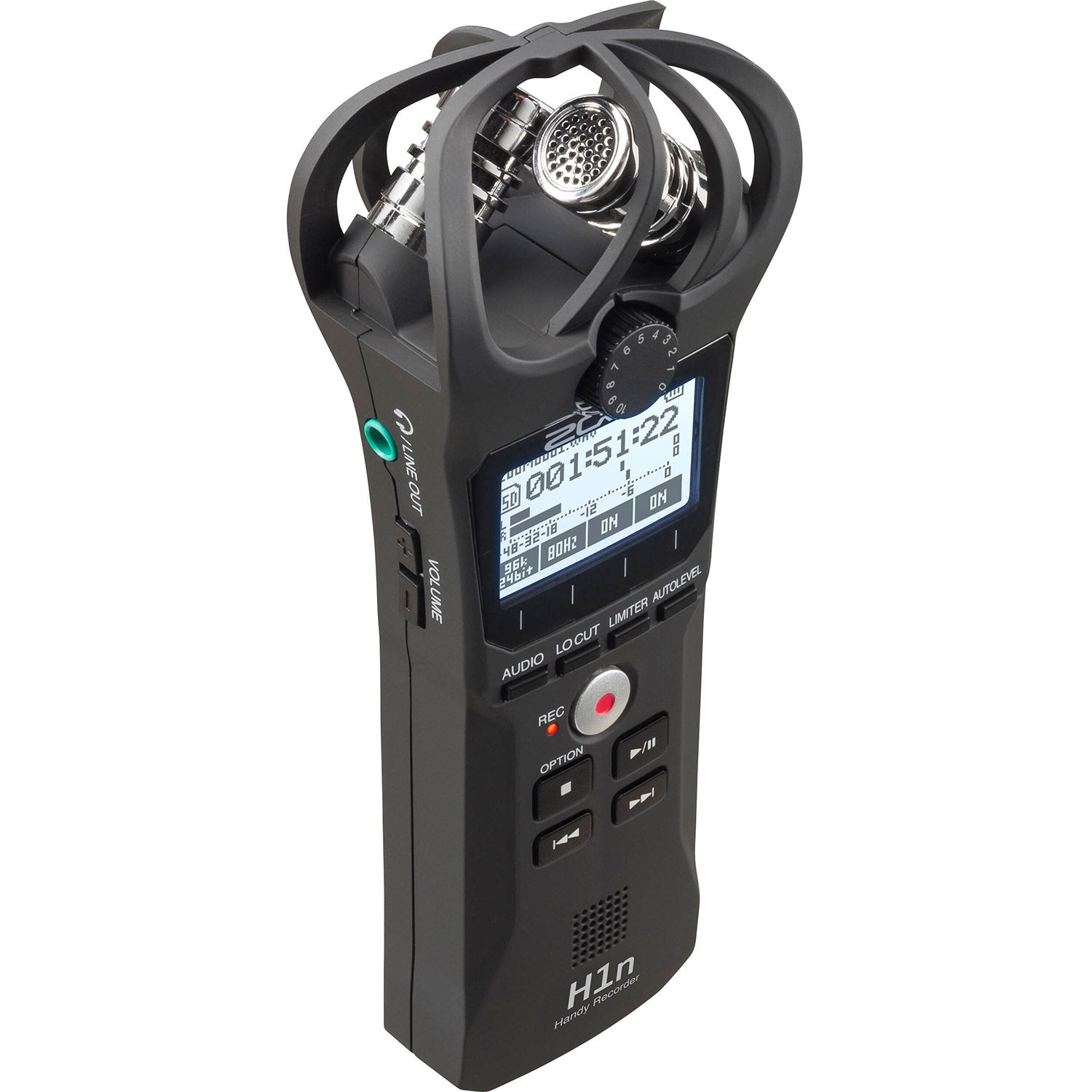 Zoom H1N-VP Portable Handy Recorder with Windscreen - Hollywood DJ