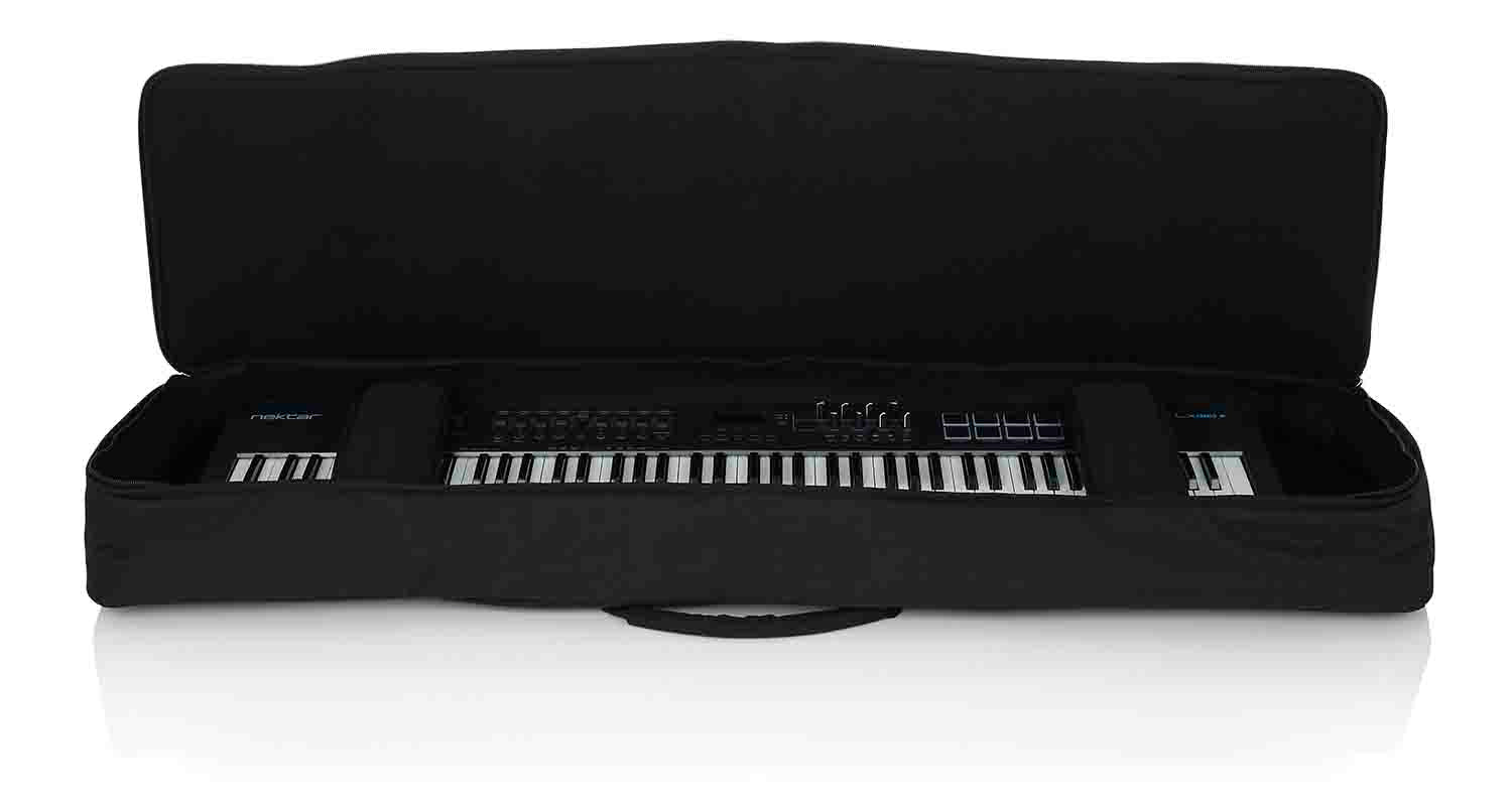 Gator Cases GKB-88 SLXL DJ Gig Bag for Slim, Extra long 88 Note Keyboards - Hollywood DJ