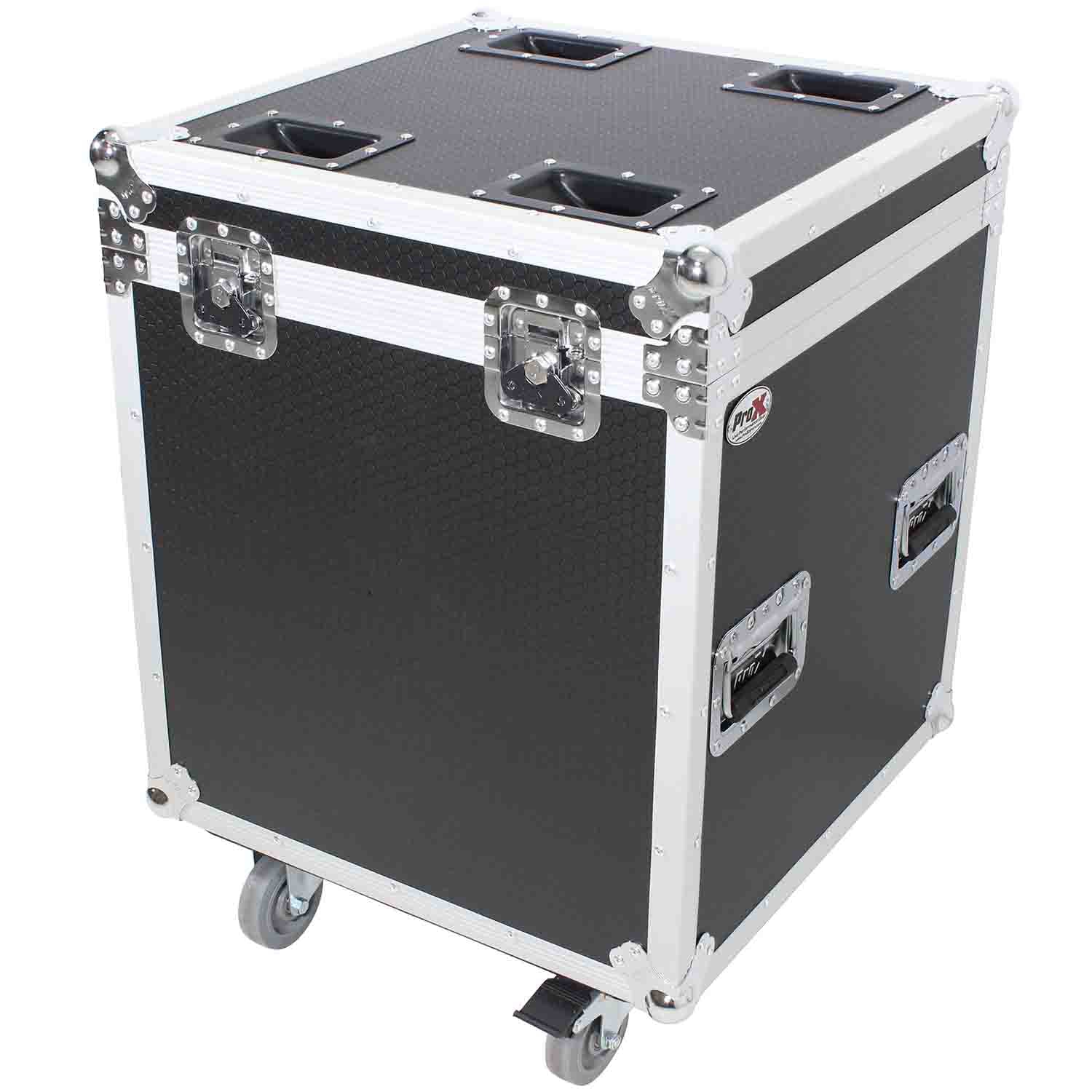 ProX XS-UTL4 Half Trunk Utility Flight Case with Casters 22.5" x 22.5" x 25.00" - Hollywood DJ