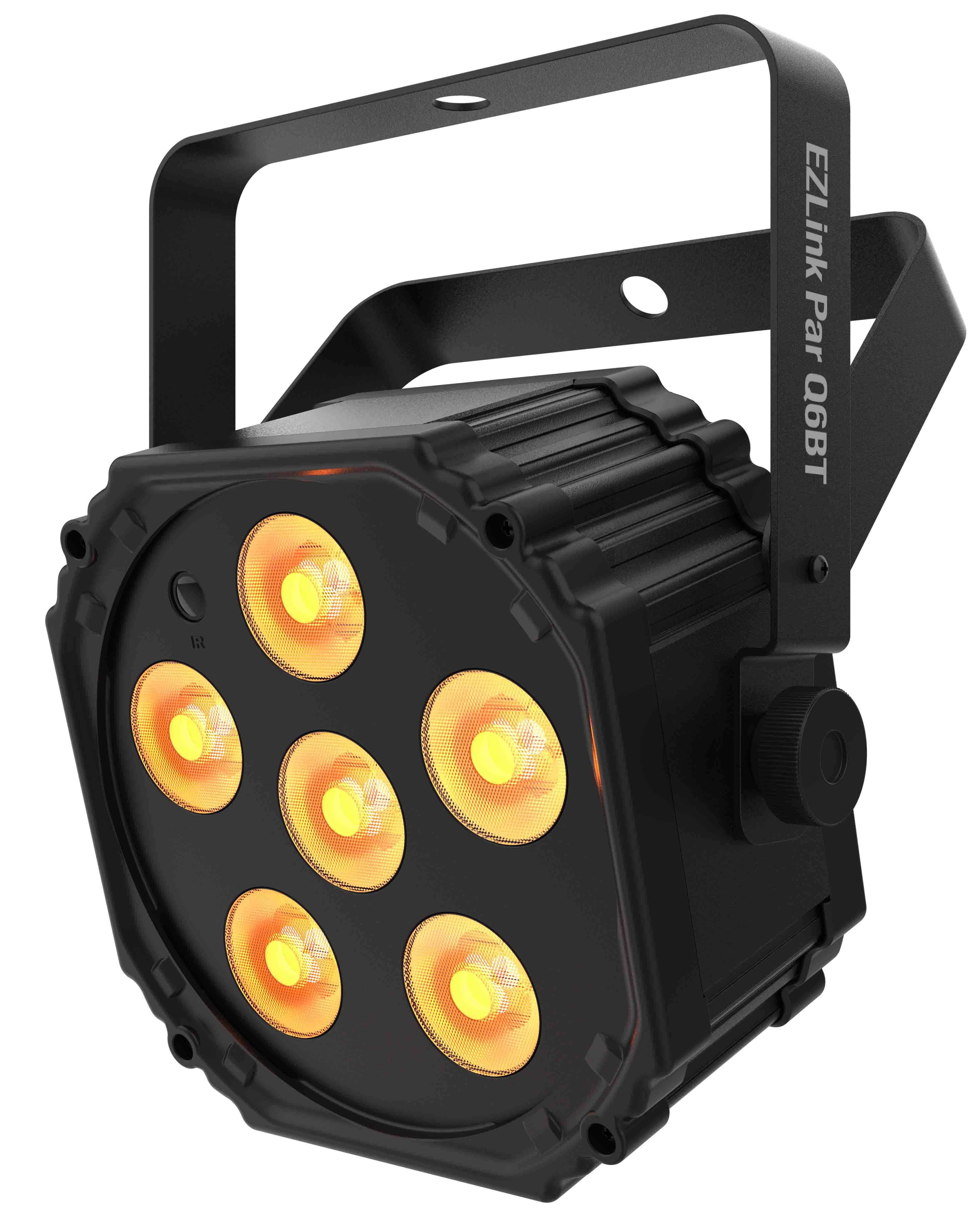 B-Stock: CHAUVET DJ EZlink Par Q6BT, True Wireless Battery Operated Par LED with Bluetooth - Hollywood DJ