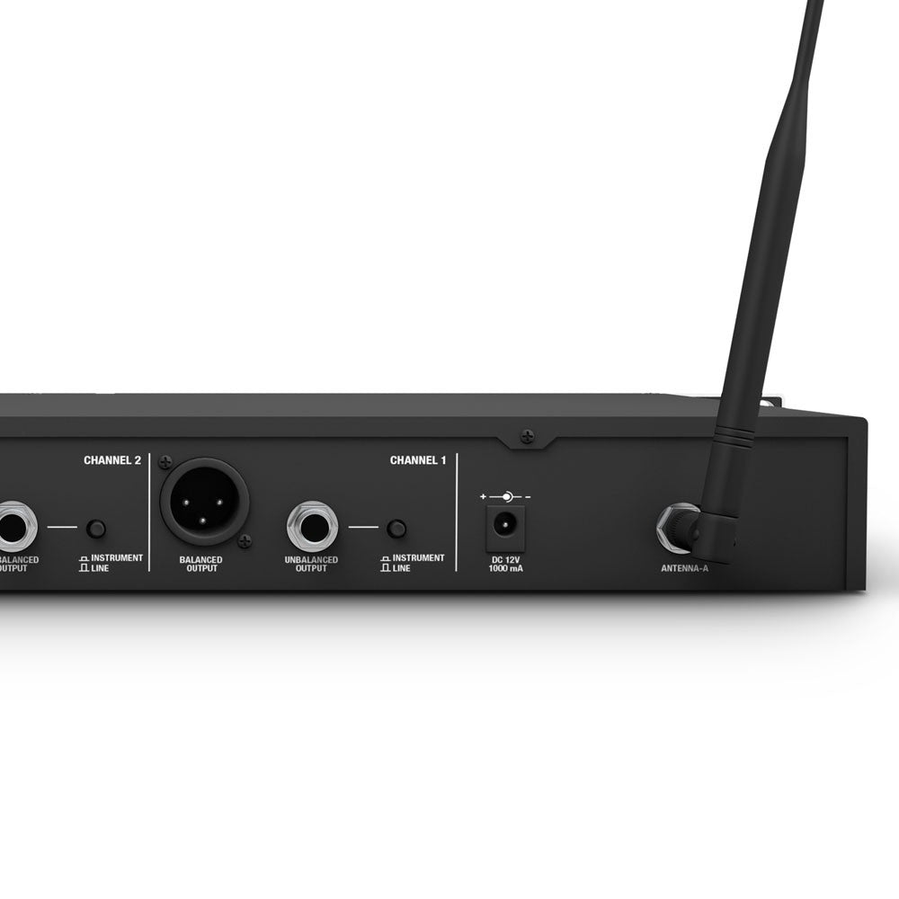 LD Systems U505 HHD 2 Dual Wireless Microphone System with 2 x Dynamic Handheld Microphone - Hollywood DJ